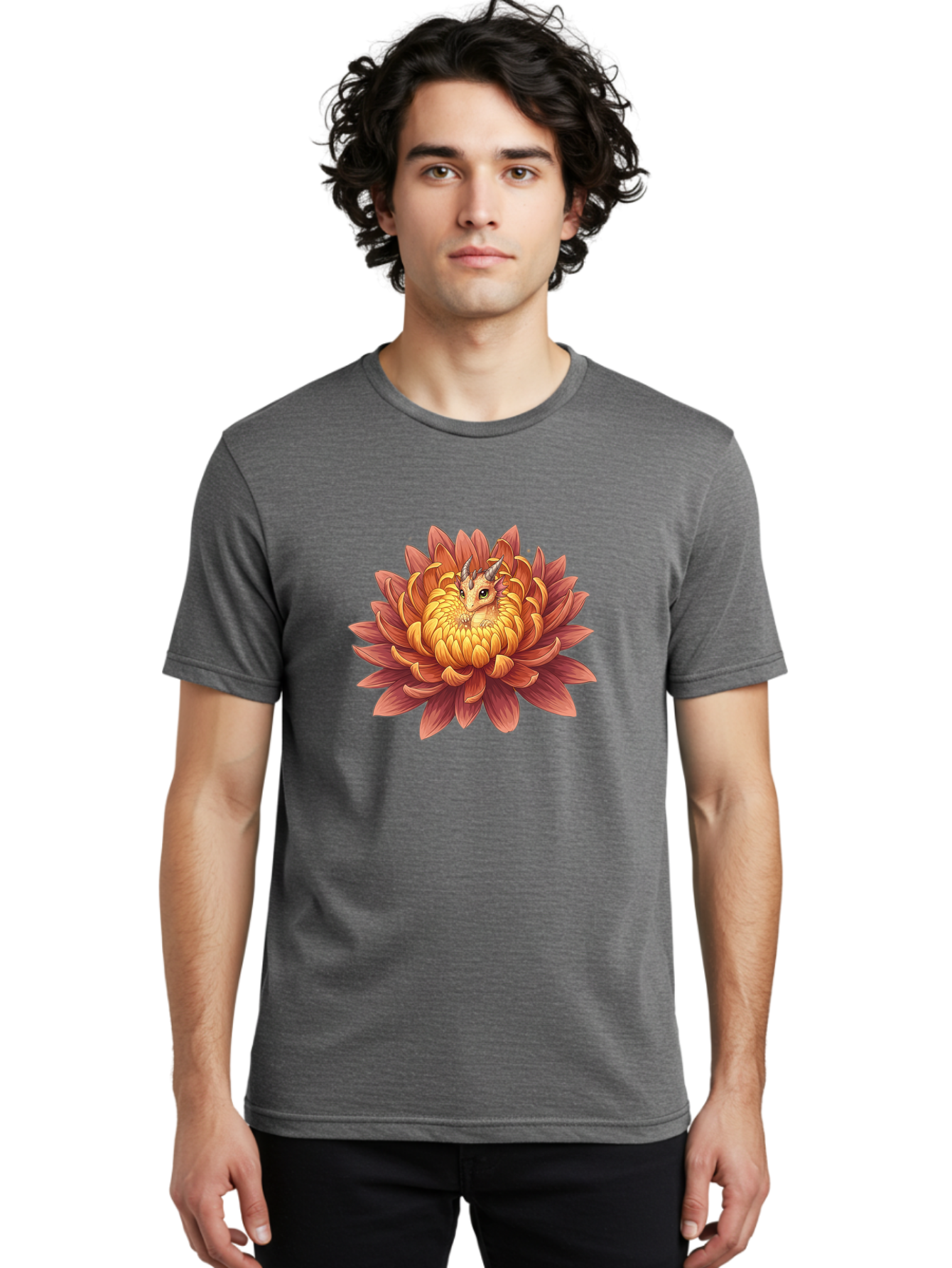 Dragon-In-Bloom Men'S Graphic Tee, 100% Cotton, Comfortable Casual Summer Wear, Machine Washable, Vintage Camera, Old Camera, Antique Camera, Black Camera, Classic Photography, Photography Equipment, Nostalgic Device, Film Camera, Camera Art Bak452
