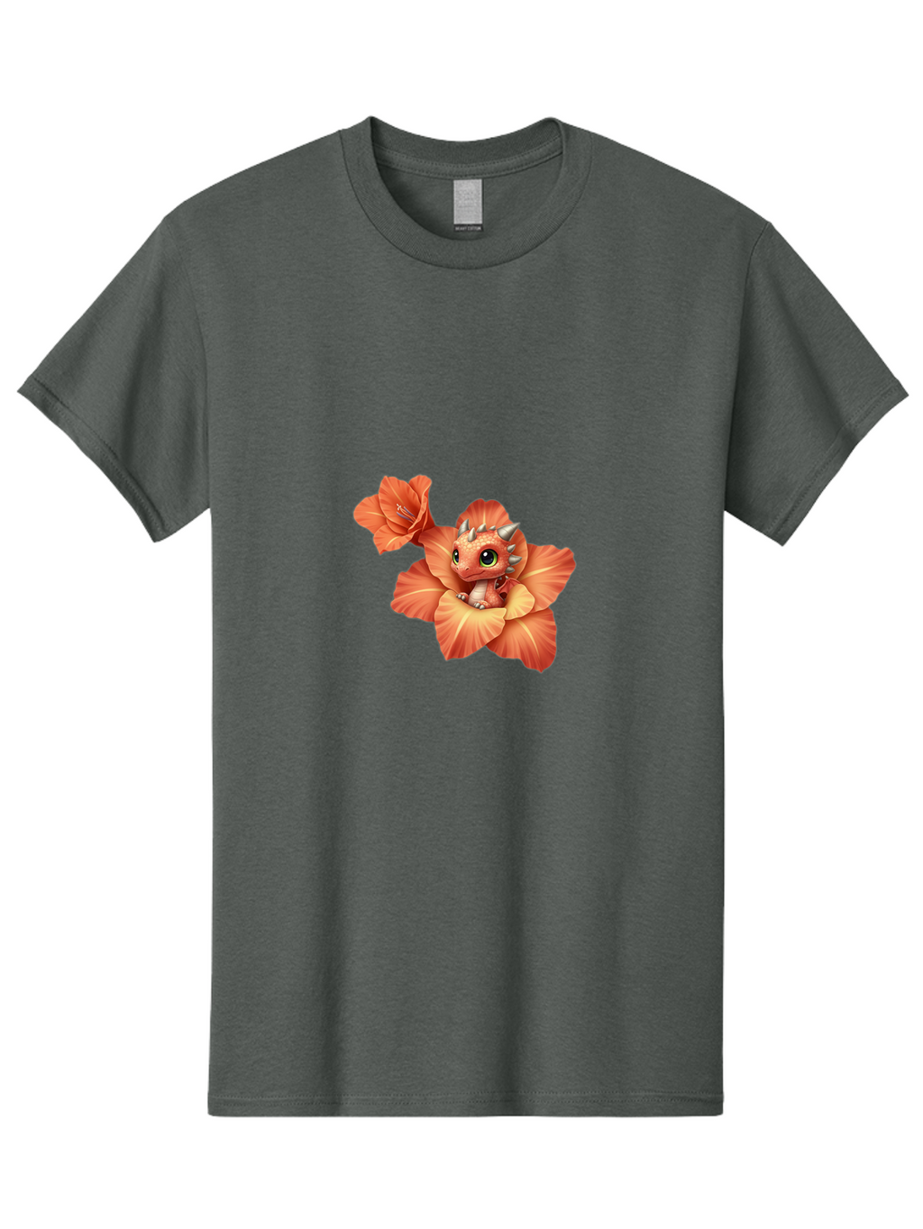 Dragon-In-Flower-1 Men'S Graphic Tee, 100% Cotton, Comfortable Casual Summer Wear, Machine Washable, Vintage Camera, Old Camera, Antique Camera, Black Camera, Classic Photography, Photography Equipment, Nostalgic Device, Film Camera, Bak453