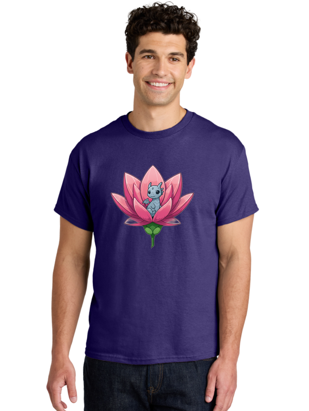 Dragon-In-Lotus-1 Men'S Graphic Tee, 100% Cotton, Comfortable Casual Summer Wear, Machine Washable, Vintage Camera, Old Camera, Antique Camera, Black Camera, Classic Photography, Photography Equipment, Nostalgic Device, Film Camera, Camera Art Bak457