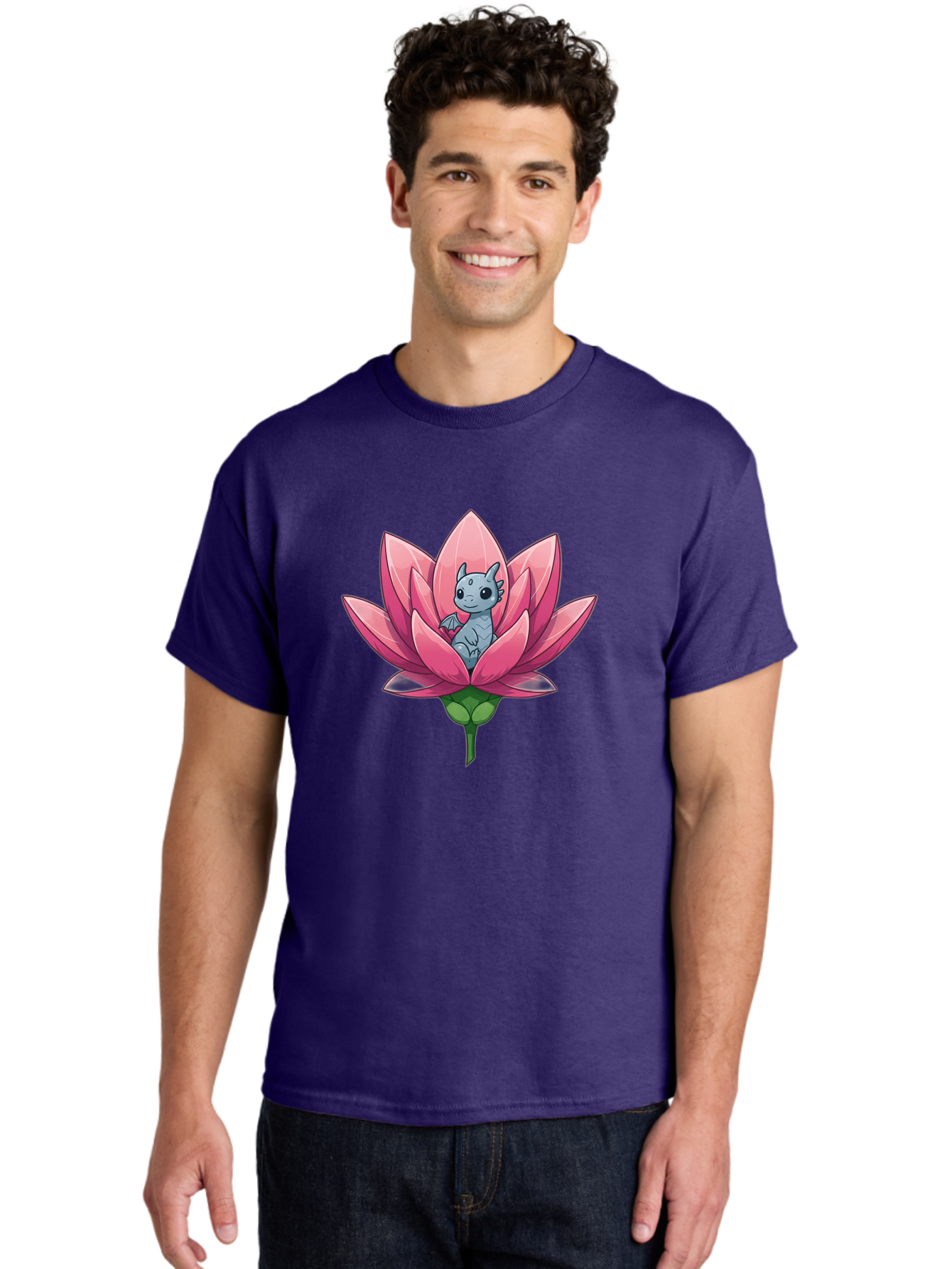 Dragon-In-Lotus-1 Men'S Graphic Tee, 100% Cotton, Comfortable Casual Summer Wear, Machine Washable, Vintage Camera, Old Camera, Antique Camera, Black Camera, Classic Photography, Photography Equipment, Nostalgic Device, Film Camera, Camera Art Bak457