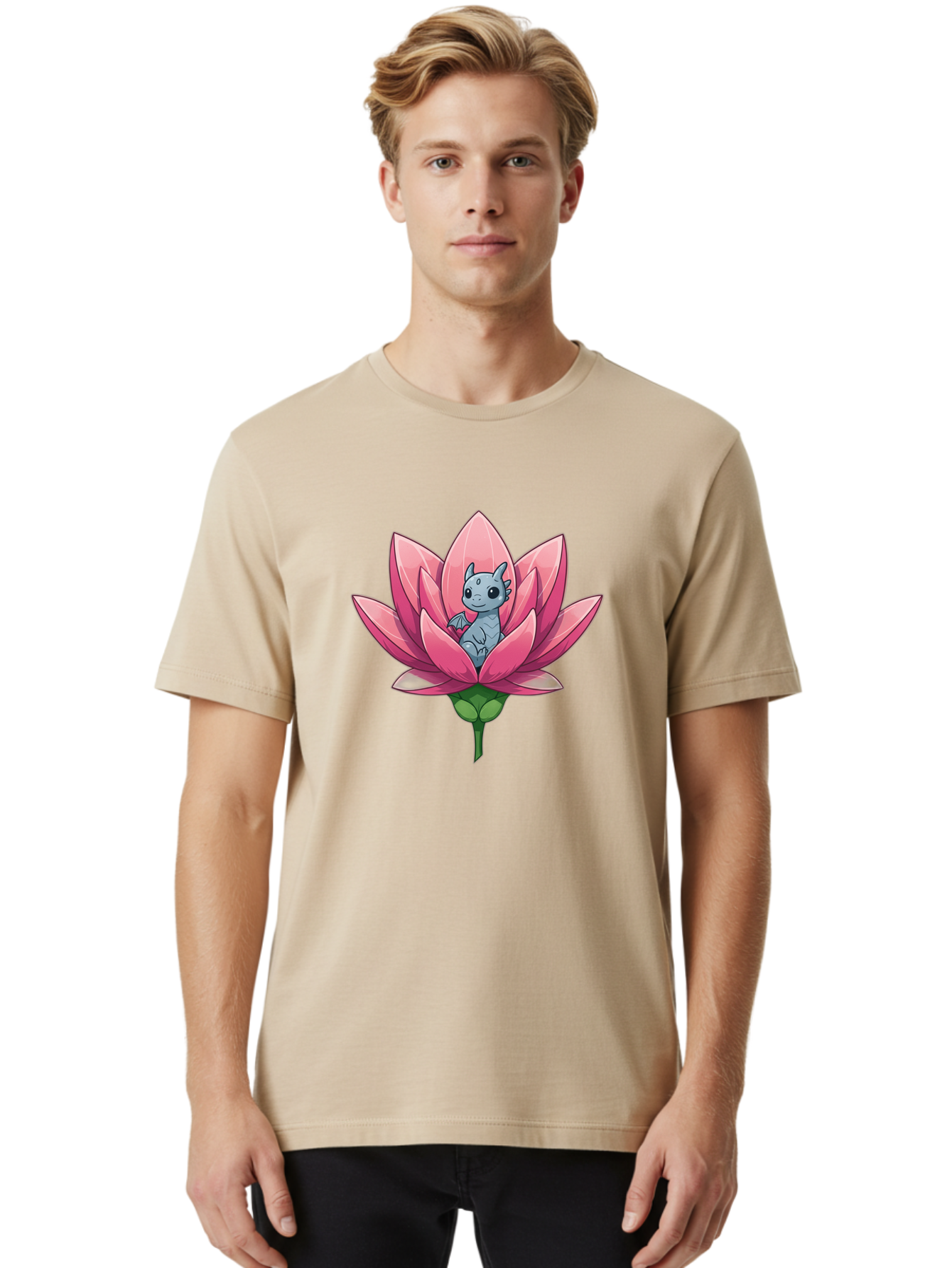 Dragon-In-Lotus-1 Men'S Graphic Tee, 100% Cotton, Comfortable Casual Summer Wear, Machine Washable, Vintage Camera, Old Camera, Antique Camera, Black Camera, Classic Photography, Photography Equipment, Nostalgic Device, Film Camera, Camera Art Bak457