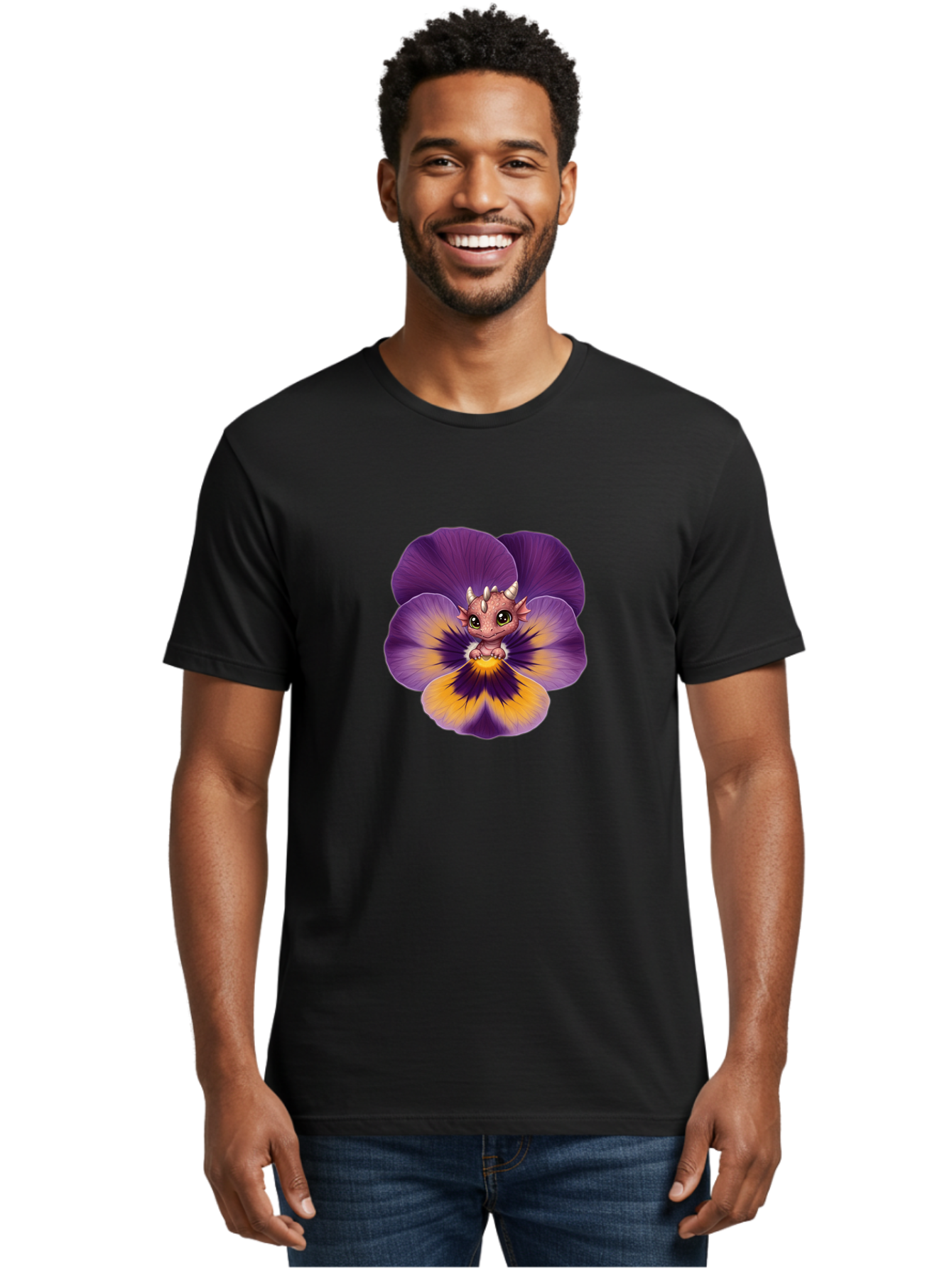 Dragon-In-Pansy Men'S Graphic Tee, 100% Cotton, Comfortable Casual Summer Wear, Machine Washable, Vintage Camera, Old Camera, Antique Camera, Black Camera, Classic Photography, Photography Equipment, Nostalgic Device, Film Camera, Camera Art Bak460