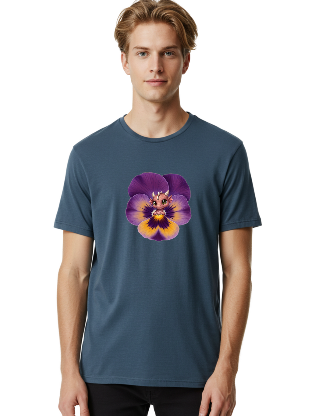 Dragon-In-Pansy Men'S Graphic Tee, 100% Cotton, Comfortable Casual Summer Wear, Machine Washable, Vintage Camera, Old Camera, Antique Camera, Black Camera, Classic Photography, Photography Equipment, Nostalgic Device, Film Camera, Camera Art Bak460