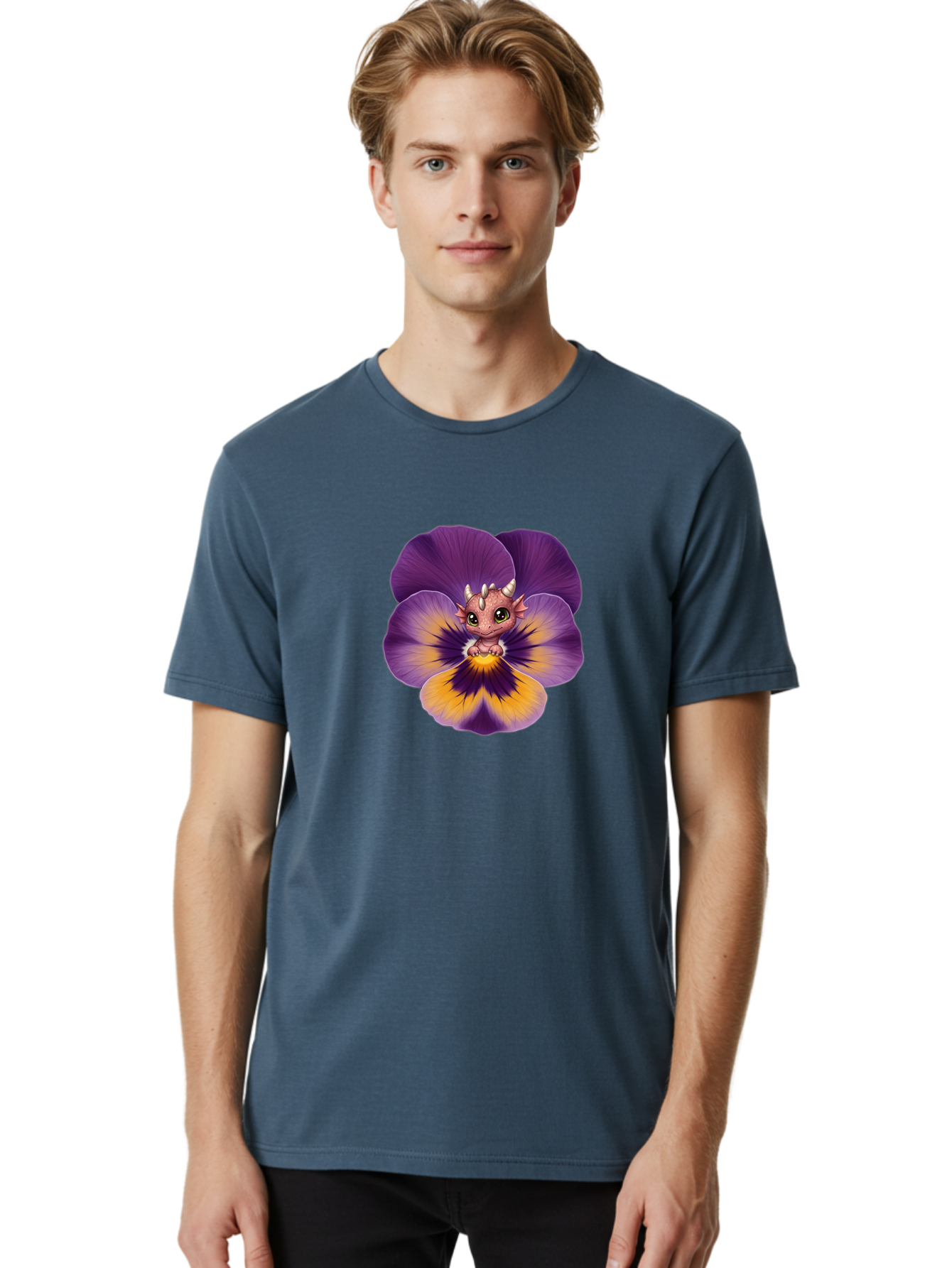 Dragon-In-Pansy Men'S Graphic Tee, 100% Cotton, Comfortable Casual Summer Wear, Machine Washable, Vintage Camera, Old Camera, Antique Camera, Black Camera, Classic Photography, Photography Equipment, Nostalgic Device, Film Camera, Camera Art Bak460