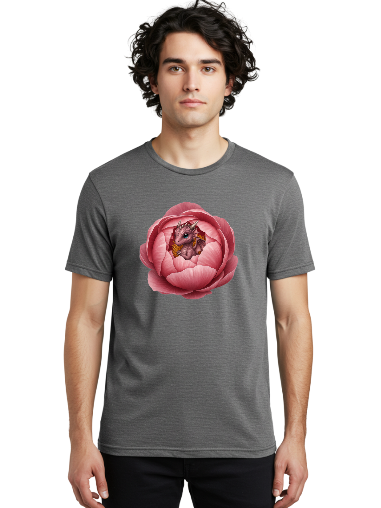 Dragon-In-Peony Men'S Graphic Tee, 100% Cotton, Comfortable Casual Summer Wear, Machine Washable, Vintage Camera, Old Camera, Antique Camera, Black Camera, Classic Photography, Photography Equipment, Nostalgic Device, Film Camera, Camera Art Bak463