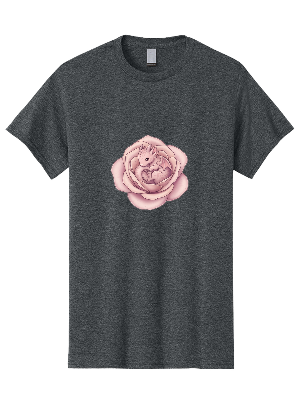 Dragon-In-Rose-2 Men'S Graphic Tee, 100% Cotton, Comfortable Casual Summer Wear, Machine Washable, Vintage Camera, Old Camera, Antique Camera, Black Camera, Classic Photography, Photography Equipment, Nostalgic Device, Film Camera, Camera Art Bak465