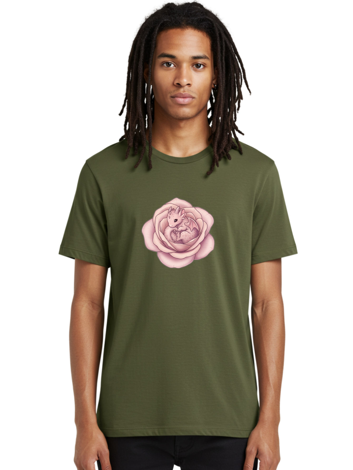 Dragon-In-Rose-2 Men'S Graphic Tee, 100% Cotton, Comfortable Casual Summer Wear, Machine Washable, Vintage Camera, Old Camera, Antique Camera, Black Camera, Classic Photography, Photography Equipment, Nostalgic Device, Film Camera, Camera Art Bak465