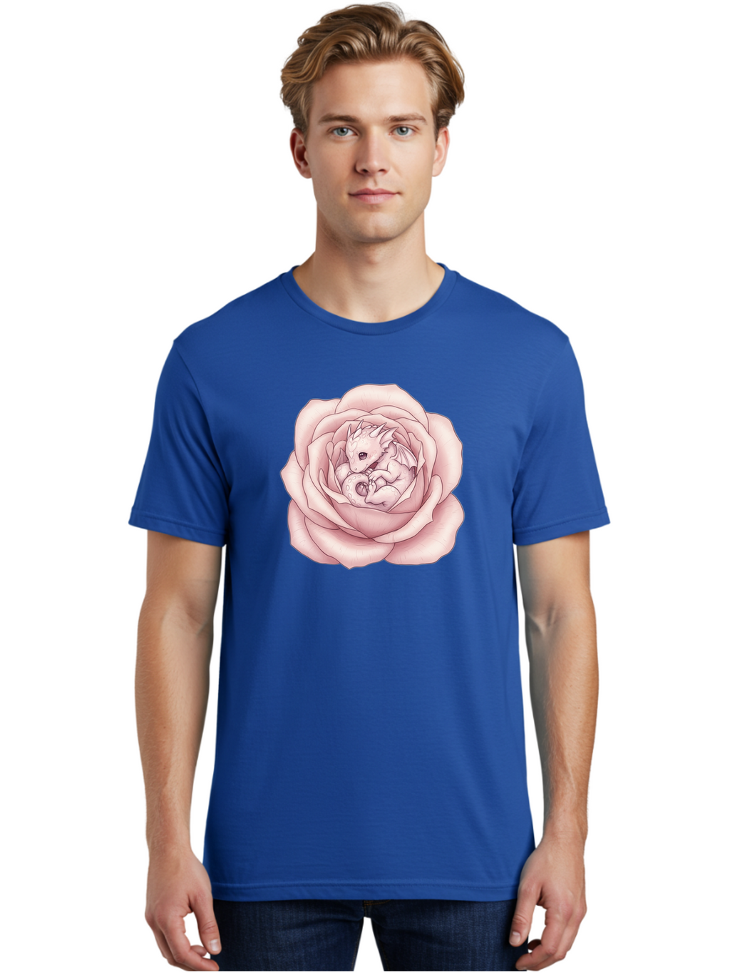 Dragon-In-Rose-5 Men'S Graphic Tee, 100% Cotton, Comfortable Casual Summer Wear, Machine Washable, Vintage Camera, Old Camera, Antique Camera, Black Camera, Classic Photography, Photography Equipment, Nostalgic Device, Film Camera, Camera Art Bak468