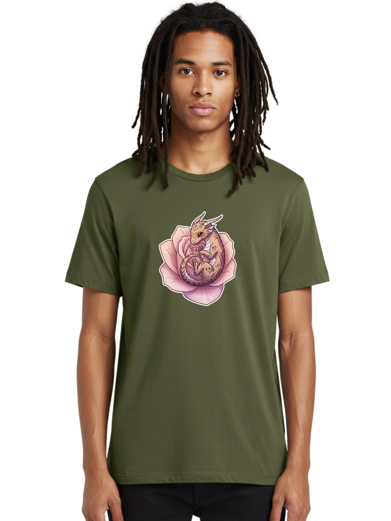 Dragon-In-Rose-6 Men'S Graphic Tee, 100% Cotton, Comfortable Casual Summer Wear, Machine Washable, Vintage Camera, Old Camera, Antique Camera, Black Camera, Classic Photography, Photography Equipment, Nostalgic Device, Film Camera, Camera Art Bak469