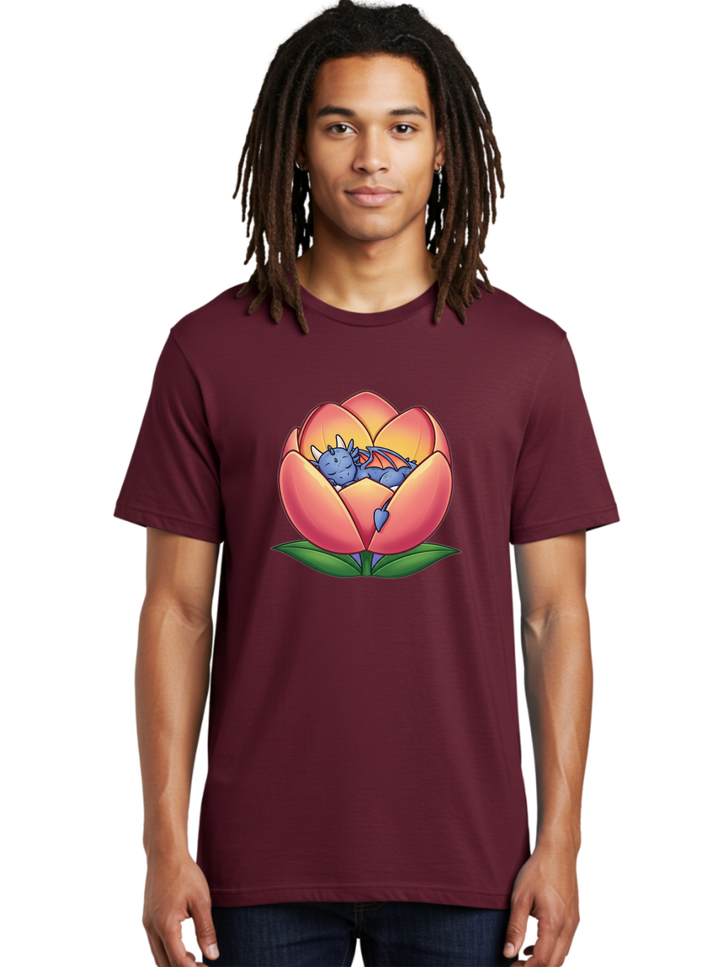Dragon-In-Tulip-2 Men'S Graphic Tee, 100% Cotton, Comfortable Casual Summer Wear, Machine Washable, Vintage Camera, Old Camera, Antique Camera, Black Camera, Classic Photography, Photography Equipment, Nostalgic Device, Film Camera, Camera Art Bak474