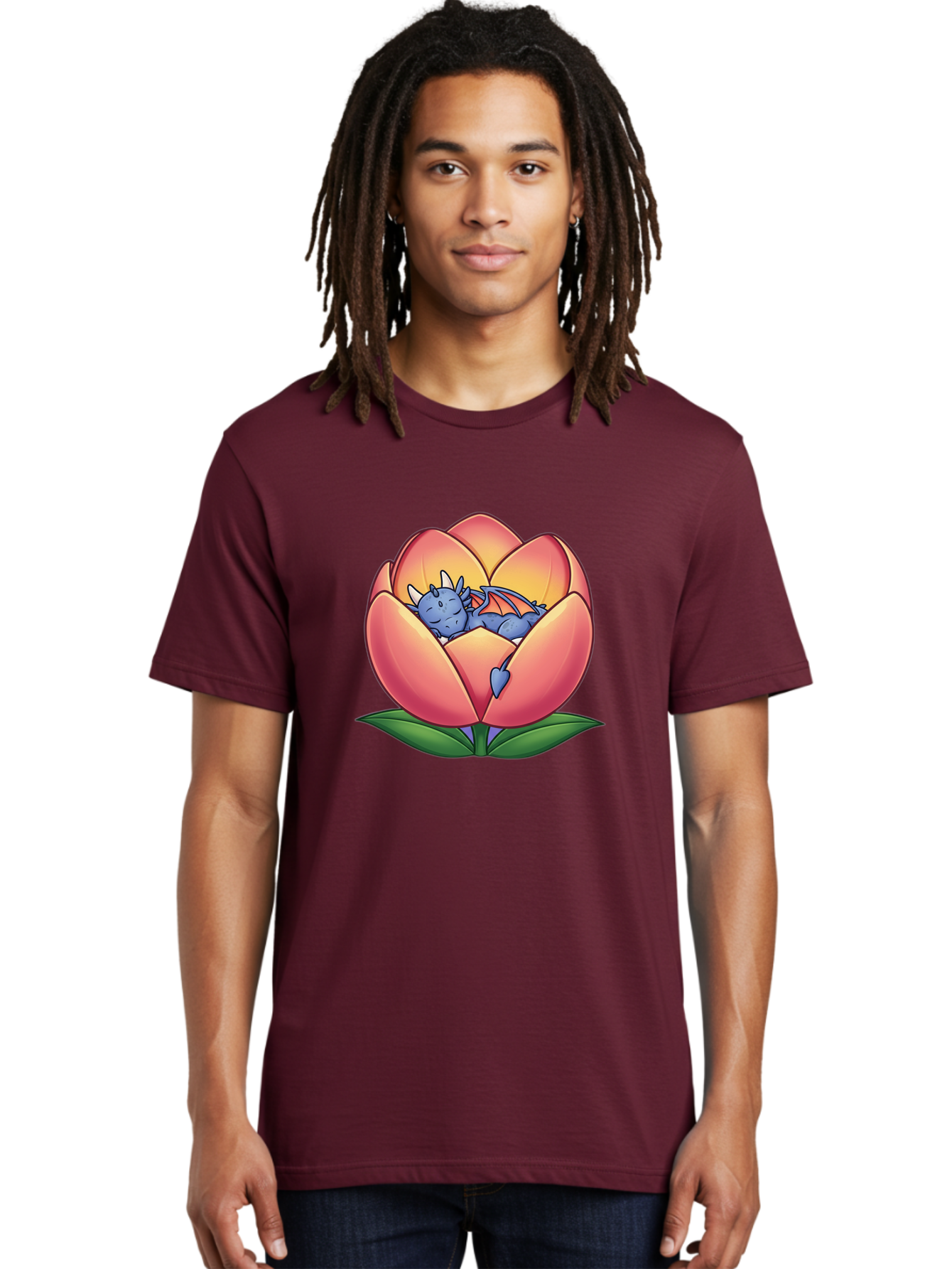Dragon-In-Tulip-2 Men'S Graphic Tee, 100% Cotton, Comfortable Casual Summer Wear, Machine Washable, Vintage Camera, Old Camera, Antique Camera, Black Camera, Classic Photography, Photography Equipment, Nostalgic Device, Film Camera, Camera Art Bak474