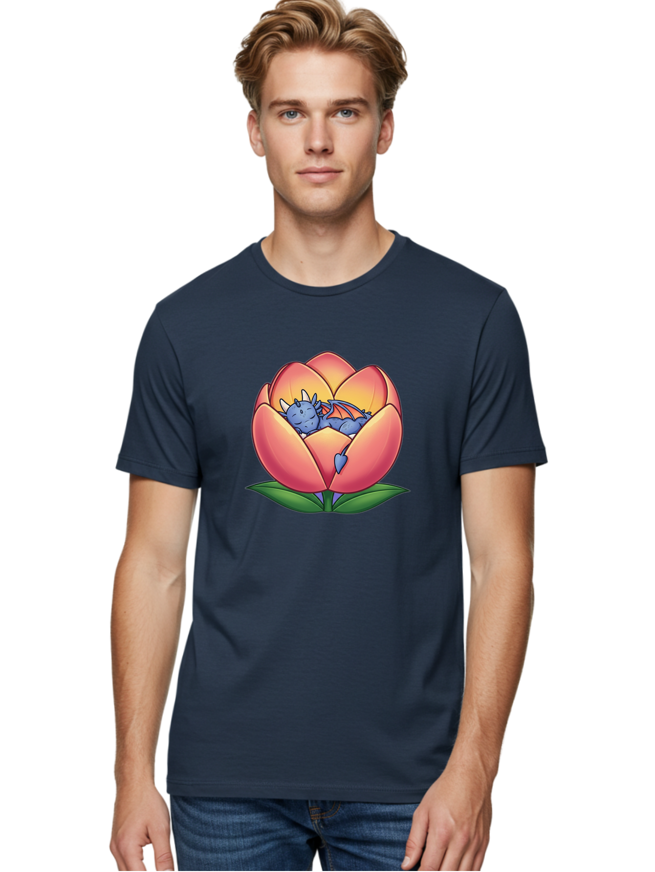 Dragon-In-Tulip-2 Men'S Graphic Tee, 100% Cotton, Comfortable Casual Summer Wear, Machine Washable, Vintage Camera, Old Camera, Antique Camera, Black Camera, Classic Photography, Photography Equipment, Nostalgic Device, Film Camera, Camera Art Bak474