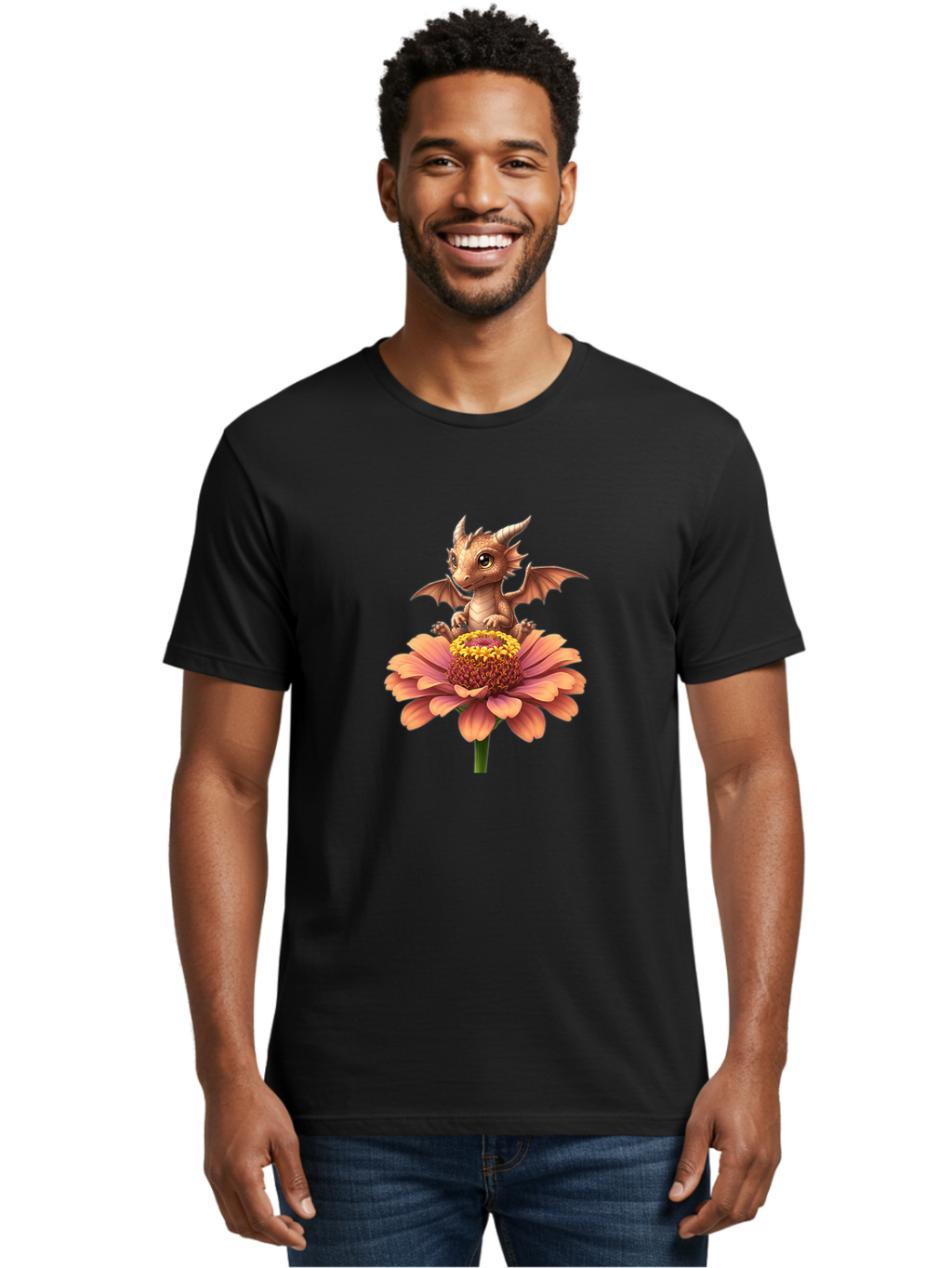 Dragon-On-Flower Men'S Graphic Tee, 100% Cotton, Comfortable Casual Summer Wear, Machine Washable, Vintage Camera, Old Camera, Antique Camera, Black Camera, Classic Photography, Photography Equipment, Nostalgic Device, Film Camera, Camera Art Bak480