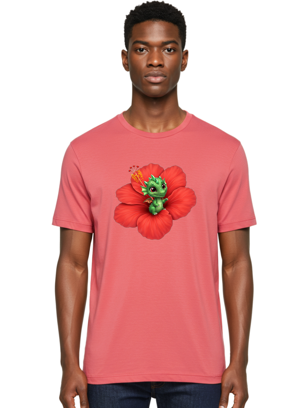Dragon-On-Hibiscus Men'S Graphic Tee, 100% Cotton, Comfortable Casual Summer Wear, Machine Washable, Vintage Camera, Old Camera, Antique Camera, Black Camera, Classic Photography, Photography Equipment, Nostalgic Device, Film Camera, Bak481
