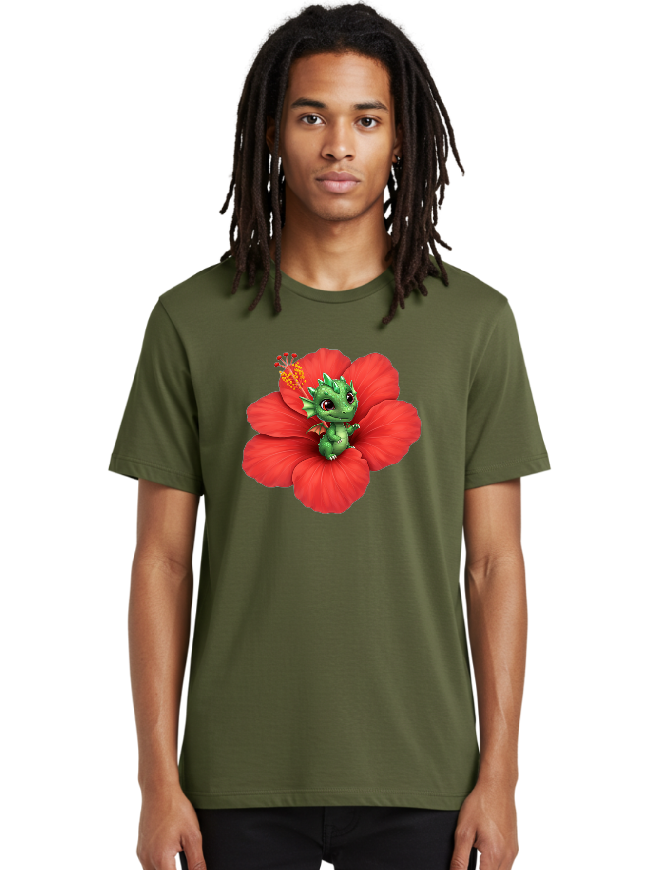 Dragon-On-Hibiscus Men'S Graphic Tee, 100% Cotton, Comfortable Casual Summer Wear, Machine Washable, Vintage Camera, Old Camera, Antique Camera, Black Camera, Classic Photography, Photography Equipment, Nostalgic Device, Film Camera, Bak481