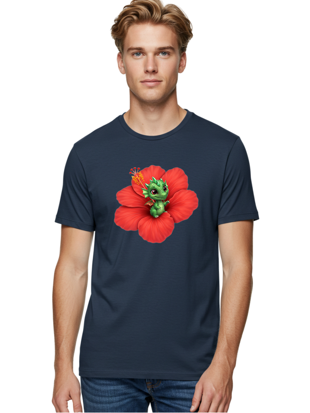 Dragon-On-Hibiscus Men'S Graphic Tee, 100% Cotton, Comfortable Casual Summer Wear, Machine Washable, Vintage Camera, Old Camera, Antique Camera, Black Camera, Classic Photography, Photography Equipment, Nostalgic Device, Film Camera, Bak481