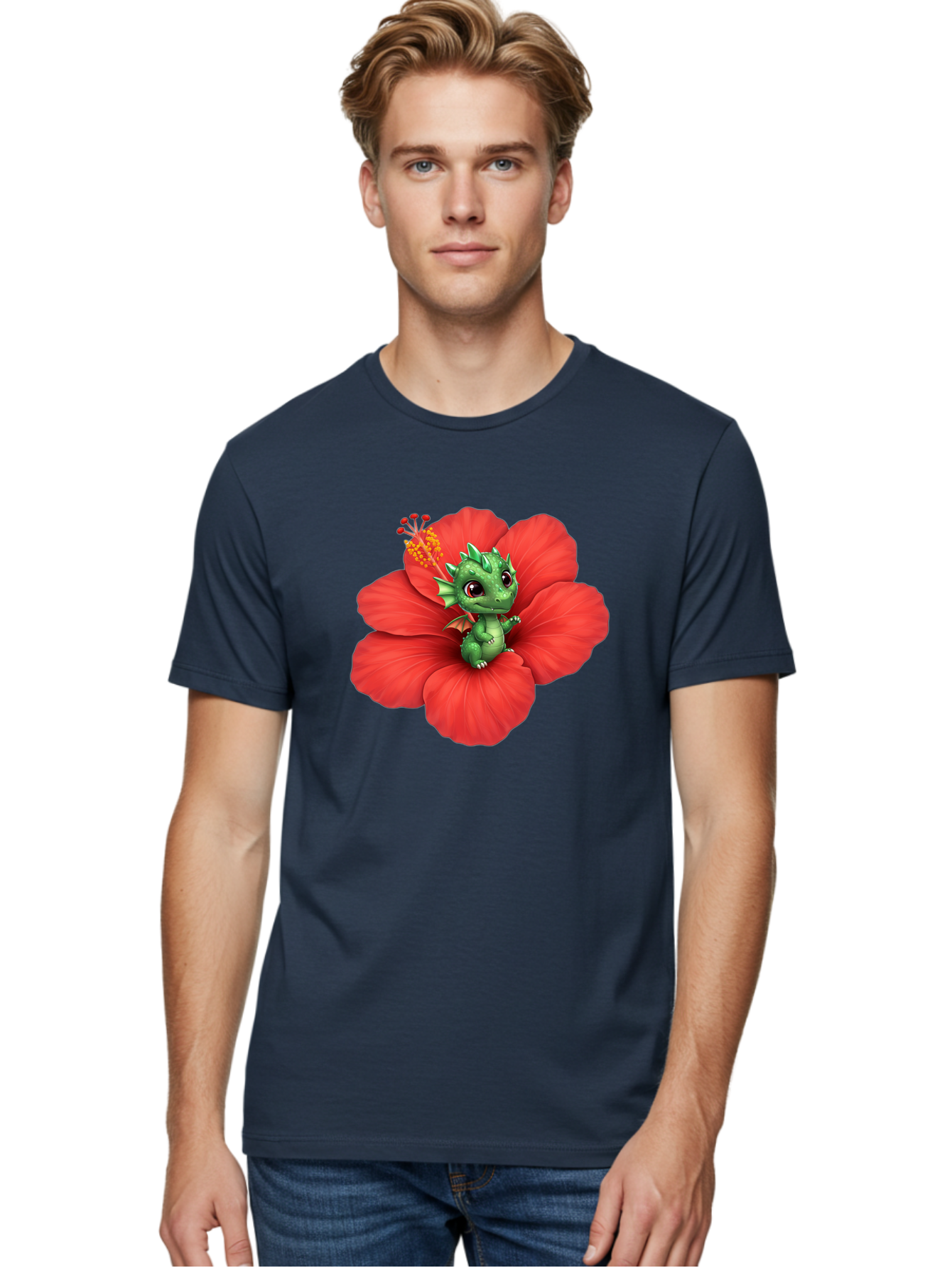 Dragon-On-Hibiscus Men'S Graphic Tee, 100% Cotton, Comfortable Casual Summer Wear, Machine Washable, Vintage Camera, Old Camera, Antique Camera, Black Camera, Classic Photography, Photography Equipment, Nostalgic Device, Film Camera, Bak481