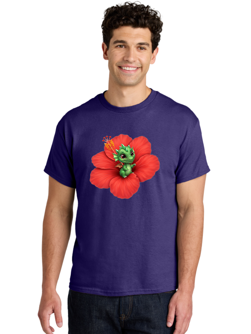 Dragon-On-Hibiscus Men'S Graphic Tee, 100% Cotton, Comfortable Casual Summer Wear, Machine Washable, Vintage Camera, Old Camera, Antique Camera, Black Camera, Classic Photography, Photography Equipment, Nostalgic Device, Film Camera, Bak481