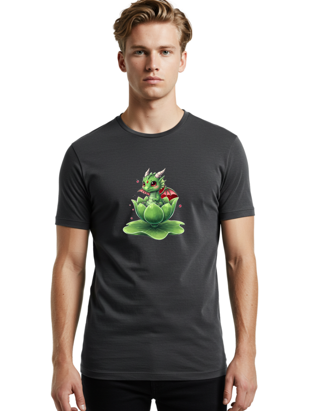 Dragon-On-Lotus-Flower Men'S Graphic Tee, 100% Cotton, Comfortable Casual Summer Wear, Machine Washable, Vintage Camera, Old Camera, Antique Camera, Black Camera, Classic Photography, Photography Equipment, Nostalgic Device, Film Camera, Bak485