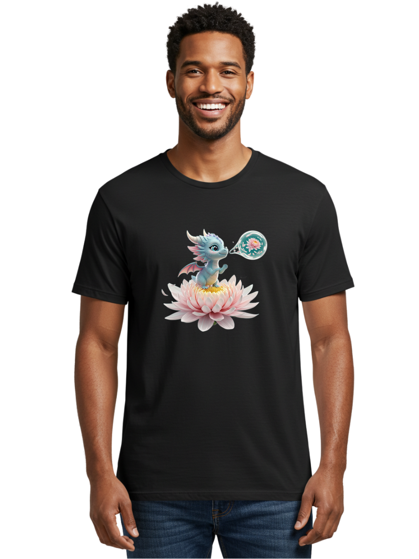 Dragon-On-Lotus Men'S Graphic Tee, 100% Cotton, Comfortable Casual Summer Wear, Machine Washable, Vintage Camera, Old Camera, Antique Camera, Black Camera, Classic Photography, Photography Equipment, Nostalgic Device, Film Camera, Camera Art Bak486