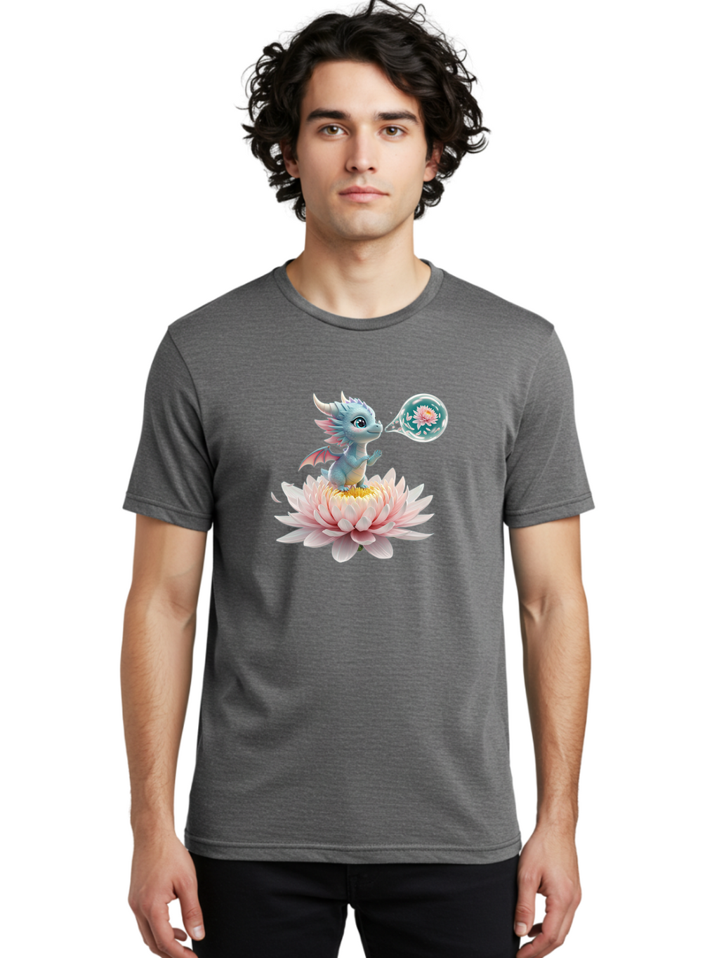 Dragon-On-Lotus Men'S Graphic Tee, 100% Cotton, Comfortable Casual Summer Wear, Machine Washable, Vintage Camera, Old Camera, Antique Camera, Black Camera, Classic Photography, Photography Equipment, Nostalgic Device, Film Camera, Camera Art Bak486