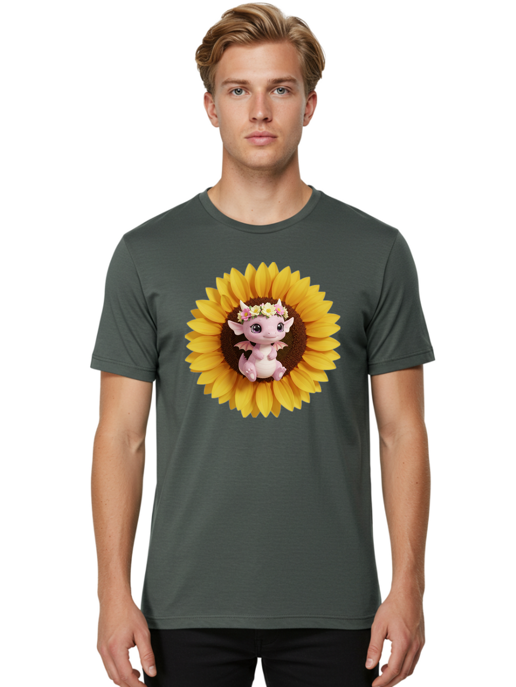 Dragon-On-Sunflower Men'S Graphic Tee, 100% Cotton, Comfortable Casual Summer Wear, Machine Washable, Vintage Camera, Old Camera, Antique Camera, Black Camera, Classic Photography, Photography Equipment, Nostalgic Device, Film Camera, Bak487