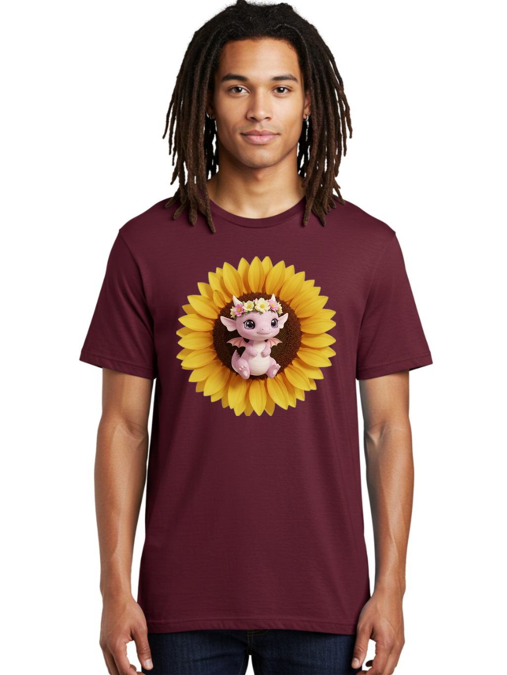 Dragon-On-Sunflower Men'S Graphic Tee, 100% Cotton, Comfortable Casual Summer Wear, Machine Washable, Vintage Camera, Old Camera, Antique Camera, Black Camera, Classic Photography, Photography Equipment, Nostalgic Device, Film Camera, Bak487