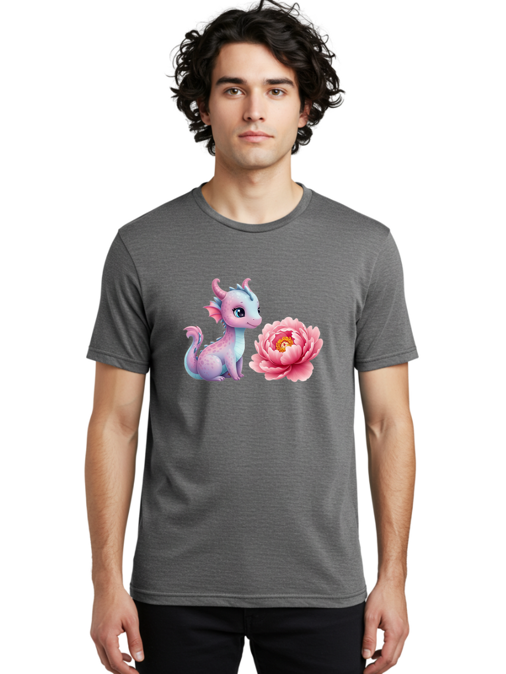Dragon-With-Flower Men'S Graphic Tee, 100% Cotton, Comfortable Casual Summer Wear, Machine Washable, Vintage Camera, Old Camera, Antique Camera, Black Camera, Classic Photography, Photography Equipment, Nostalgic Device, Film Camera, Bak496