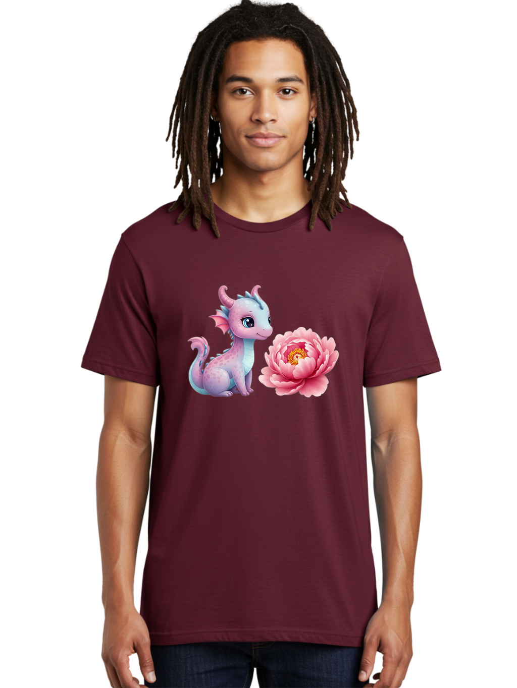 Dragon-With-Flower Men'S Graphic Tee, 100% Cotton, Comfortable Casual Summer Wear, Machine Washable, Vintage Camera, Old Camera, Antique Camera, Black Camera, Classic Photography, Photography Equipment, Nostalgic Device, Film Camera, Bak496