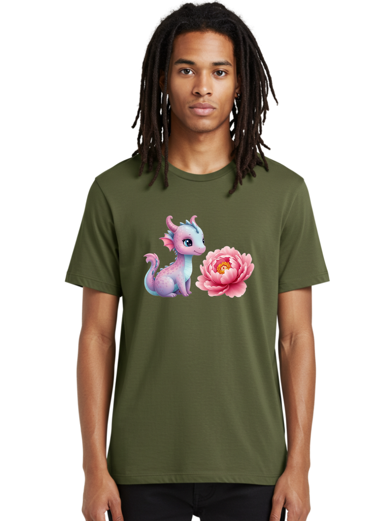 Dragon-With-Flower Men'S Graphic Tee, 100% Cotton, Comfortable Casual Summer Wear, Machine Washable, Vintage Camera, Old Camera, Antique Camera, Black Camera, Classic Photography, Photography Equipment, Nostalgic Device, Film Camera, Bak496