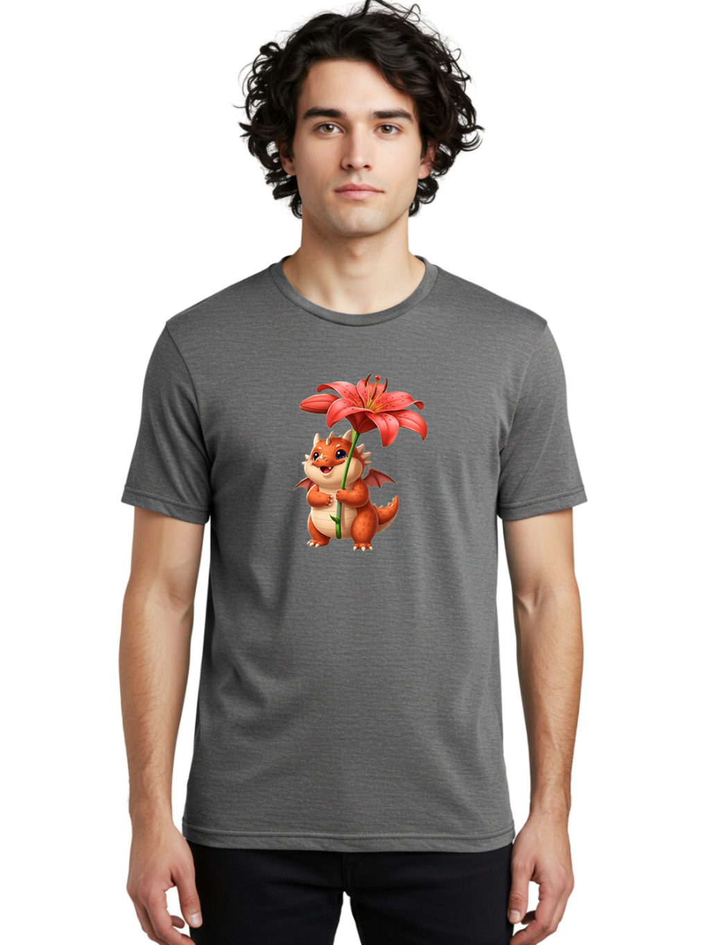 Dragon-With-Lily Men'S Graphic Tee, 100% Cotton, Comfortable Casual Summer Wear, Machine Washable, Vintage Camera, Old Camera, Antique Camera, Black Camera, Classic Photography, Photography Equipment, Nostalgic Device, Film Camera, Camera Art Bak498