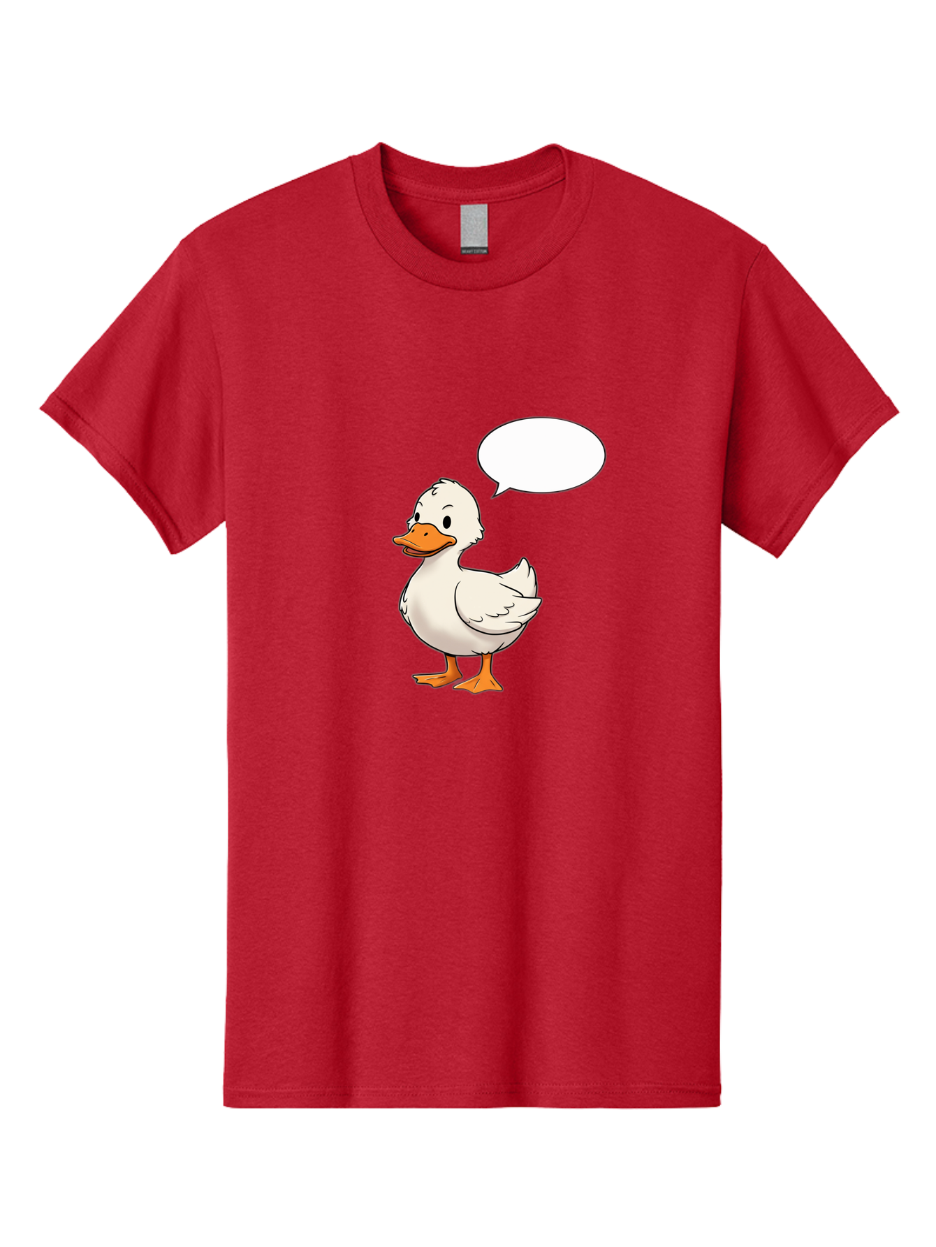 Duck-With-Speech-Bubble Men'S Graphic Tee, 100% Cotton, Comfortable Casual Summer Wear, Machine Washable, Vintage Camera, Old Camera, Antique Camera, Black Camera, Classic Photography, Photography Equipment, Nostalgic Device, Film Camera, Bak503