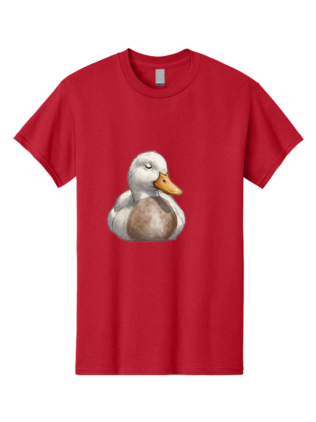 Duck Men'S Graphic Tee, 100% Cotton, Comfortable Casual Summer Wear, Machine Washable, Vintage Camera, Old Camera, Antique Camera, Black Camera, Classic Photography, Photography Equipment, Nostalgic Device, Film Camera, Camera Art Bak504