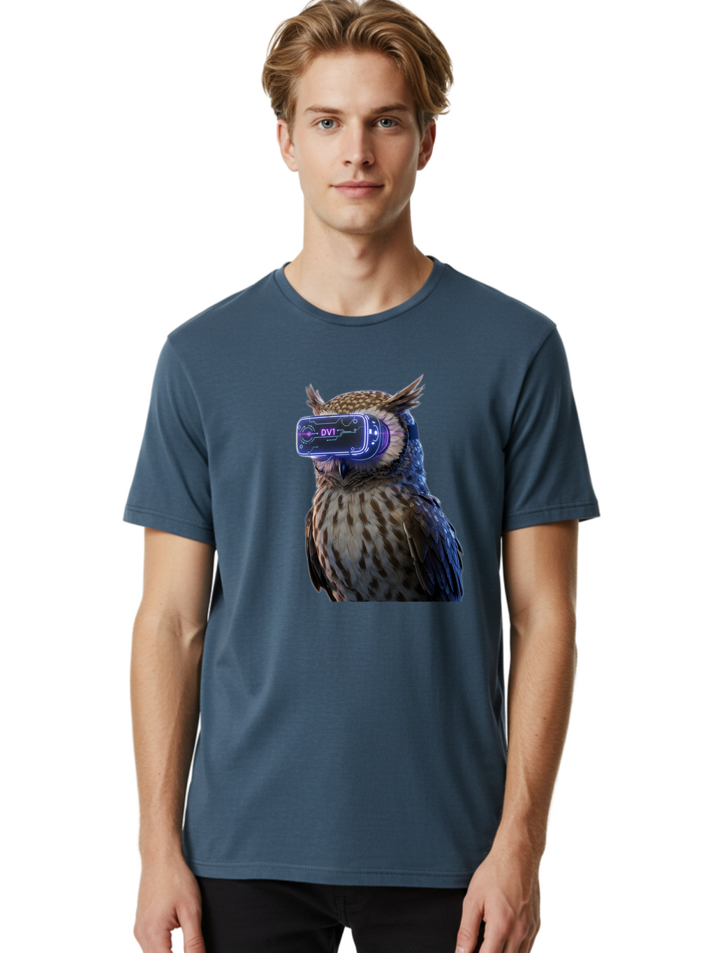 Dv1-Owl-Vr Men'S Graphic Tee, 100% Cotton, Comfortable Casual Summer Wear, Machine Washable, Vintage Camera, Old Camera, Antique Camera, Black Camera, Classic Photography, Photography Equipment, Nostalgic Device, Film Camera, Camera Art Bak505