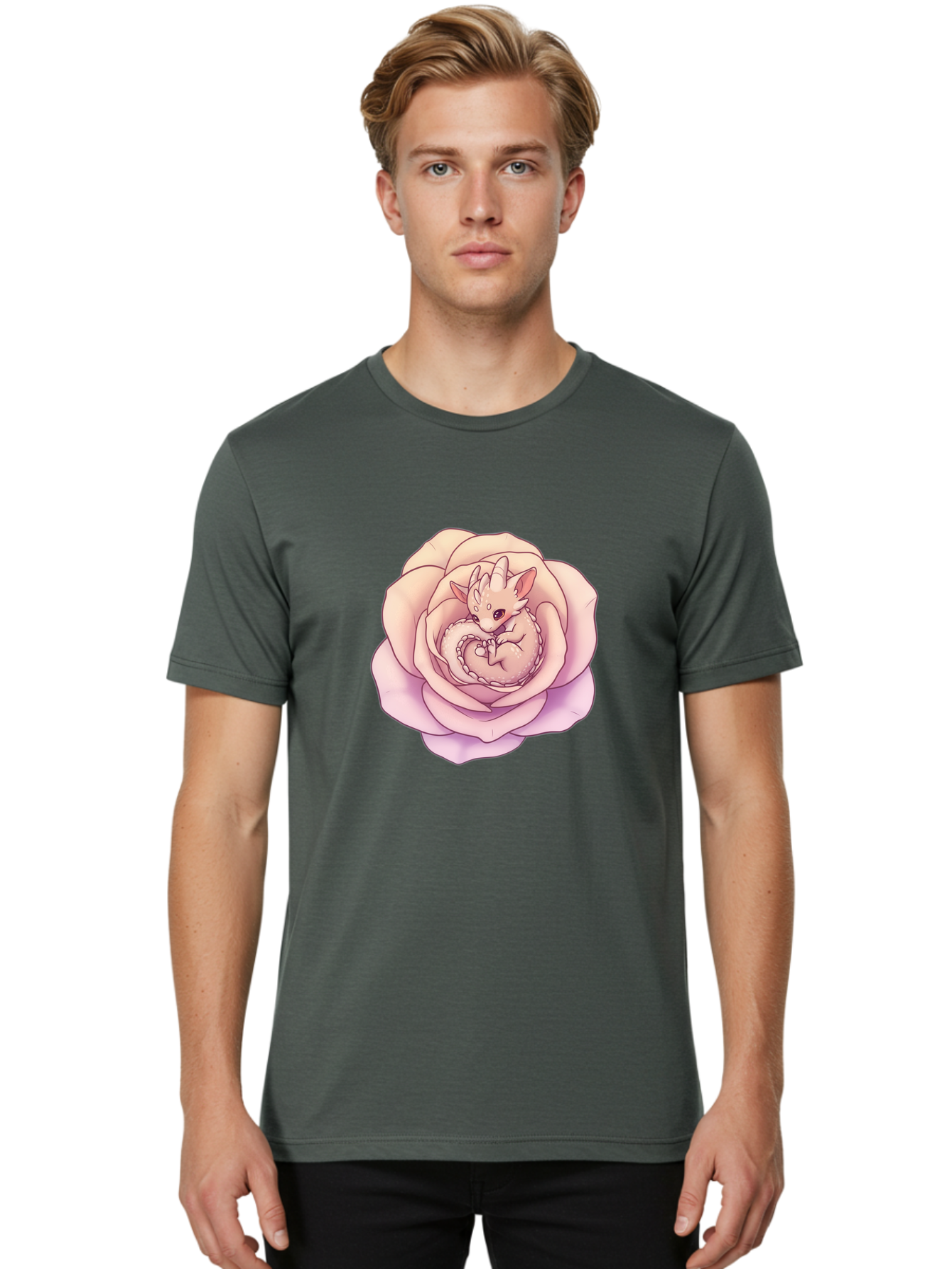 Eevee-In-Rose Men'S Graphic Tee, 100% Cotton, Comfortable Casual Summer Wear, Machine Washable, Vintage Camera, Old Camera, Antique Camera, Black Camera, Classic Photography, Photography Equipment, Nostalgic Device, Film Camera, Camera Art Bak508