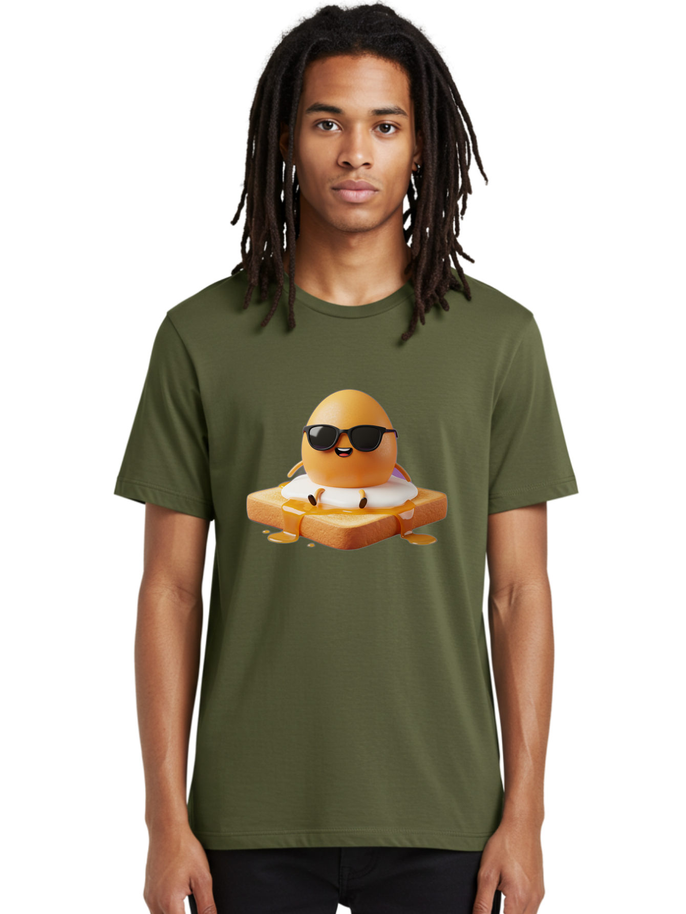 Egg-Character-On-Toast Men'S Graphic Tee, 100% Cotton, Comfortable Casual Summer Wear, Machine Washable, Vintage Camera, Old Camera, Antique Camera, Black Camera, Classic Photography, Photography Equipment, Nostalgic Device, Film Camera, Bak511