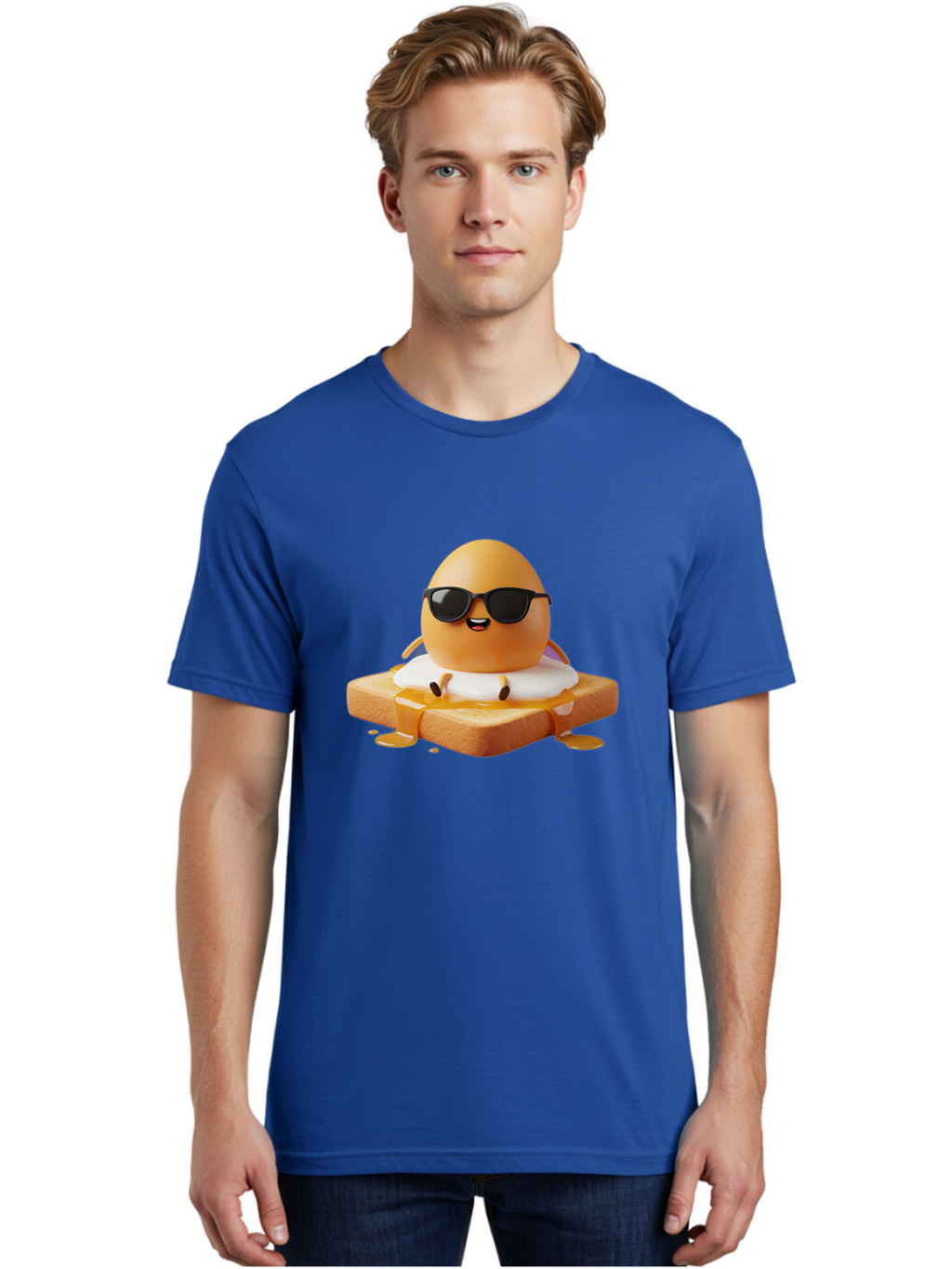 Egg-Character-On-Toast Men'S Graphic Tee, 100% Cotton, Comfortable Casual Summer Wear, Machine Washable, Vintage Camera, Old Camera, Antique Camera, Black Camera, Classic Photography, Photography Equipment, Nostalgic Device, Film Camera, Bak511