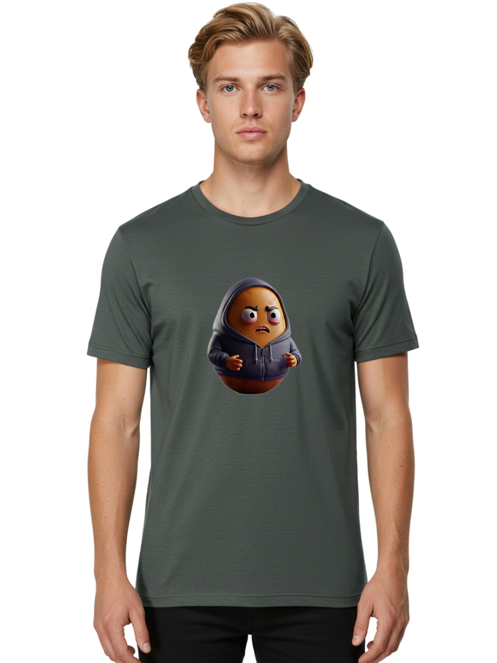 Egg-In-Hoodie Men'S Graphic Tee, 100% Cotton, Comfortable Casual Summer Wear, Machine Washable, Vintage Camera, Old Camera, Antique Camera, Black Camera, Classic Photography, Photography Equipment, Nostalgic Device, Film Camera, Camera Art Bak514