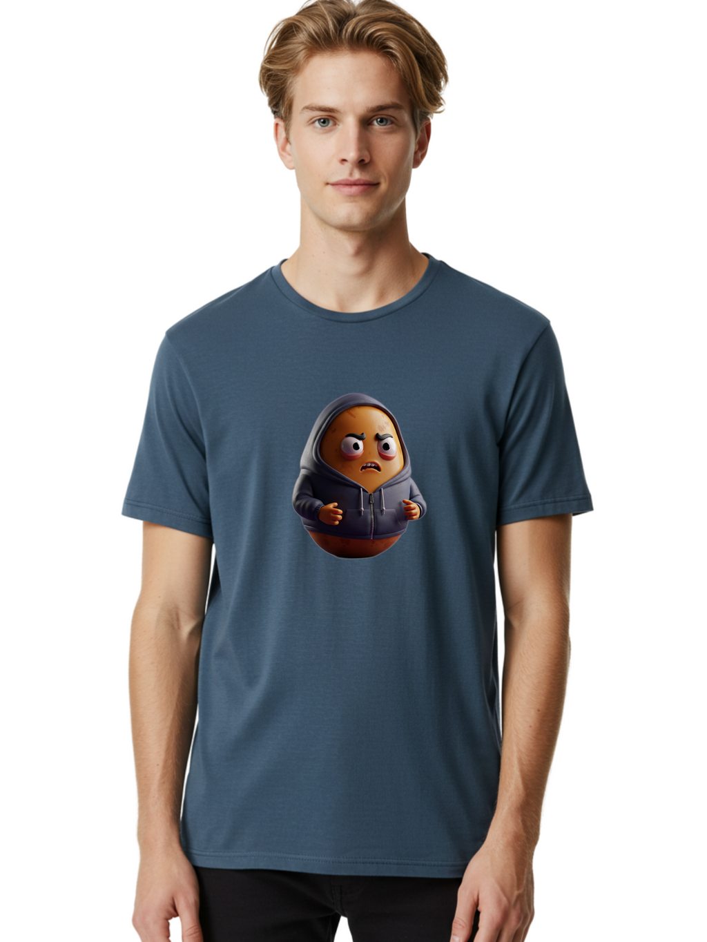 Egg-In-Hoodie Men'S Graphic Tee, 100% Cotton, Comfortable Casual Summer Wear, Machine Washable, Vintage Camera, Old Camera, Antique Camera, Black Camera, Classic Photography, Photography Equipment, Nostalgic Device, Film Camera, Camera Art Bak514