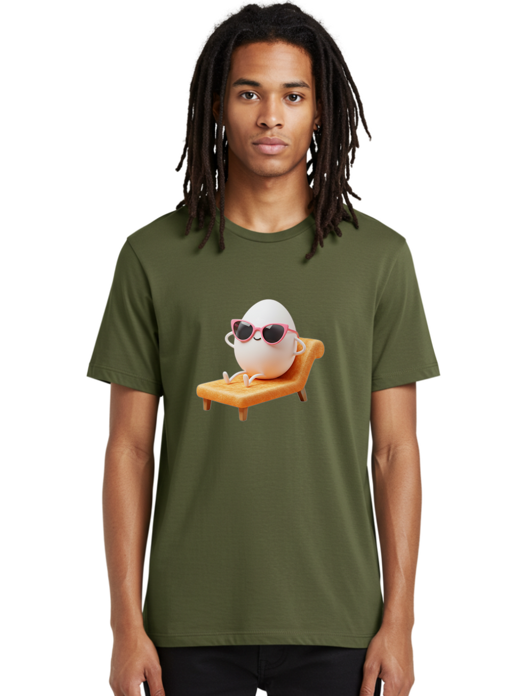 Egg-In-Sunglasses Men'S Graphic Tee, 100% Cotton, Comfortable Casual Summer Wear, Machine Washable, Vintage Camera, Old Camera, Antique Camera, Black Camera, Classic Photography, Photography Equipment, Nostalgic Device, Film Camera, Camera Art Bak515