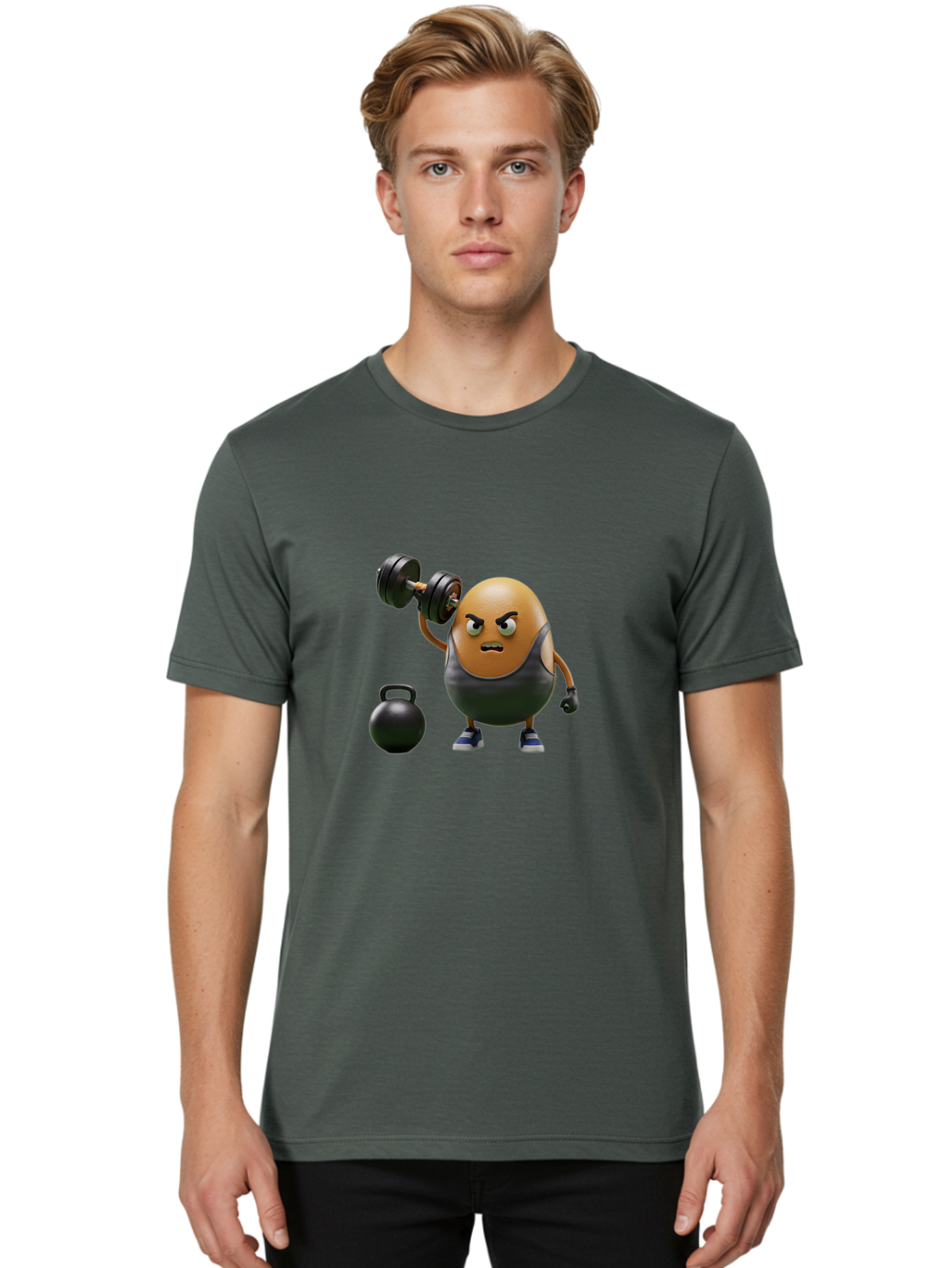 Egg-Lifting-Dumbbell Men'S Graphic Tee, 100% Cotton, Comfortable Casual Summer Wear, Machine Washable, Vintage Camera, Old Camera, Antique Camera, Black Camera, Classic Photography, Photography Equipment, Nostalgic Device, Film Camera, Bak516