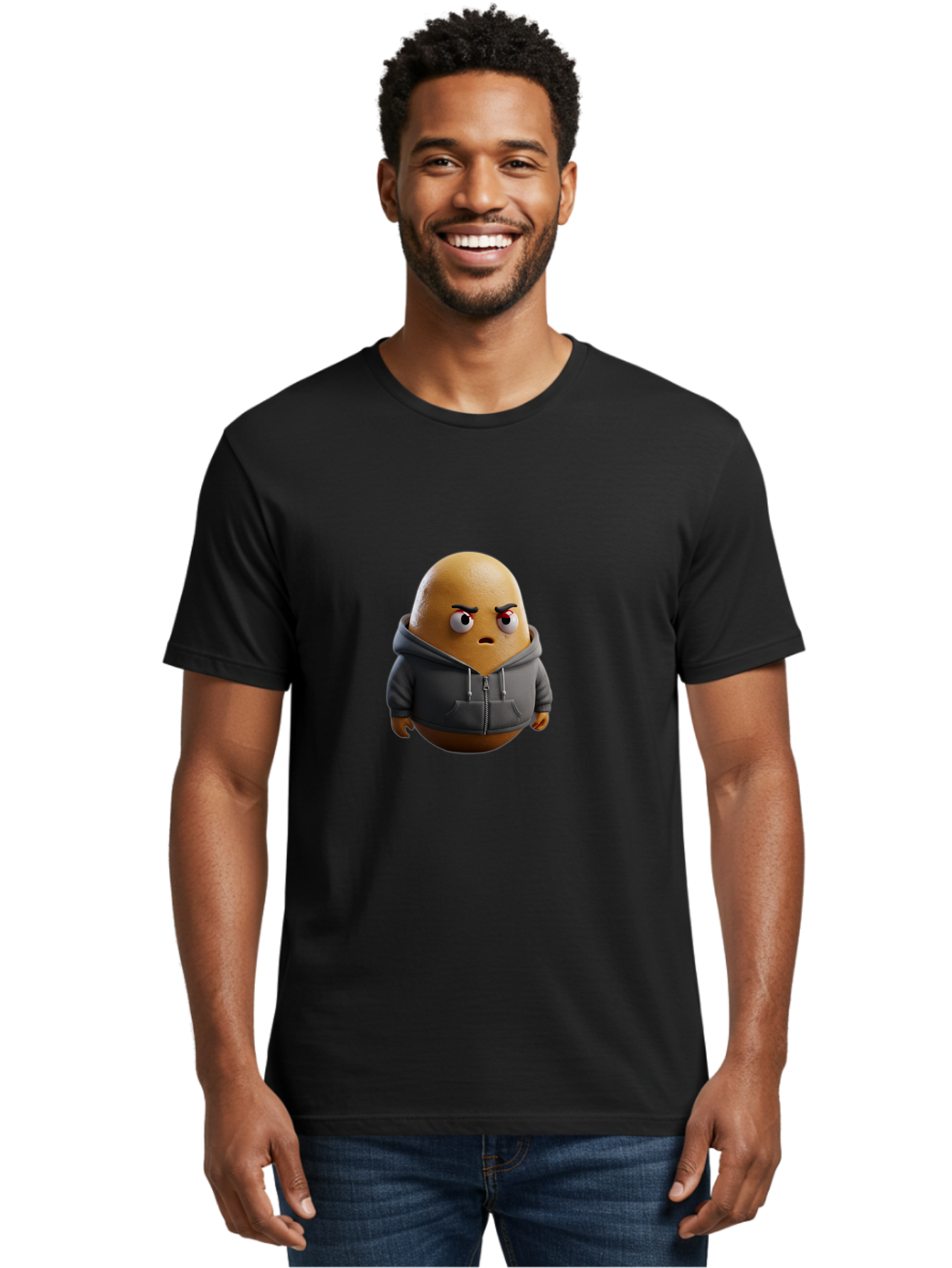 Egg-Wearing-Hoodie Men'S Graphic Tee, 100% Cotton, Comfortable Casual Summer Wear, Machine Washable, Vintage Camera, Old Camera, Antique Camera, Black Camera, Classic Photography, Photography Equipment, Nostalgic Device, Film Camera, Bak521