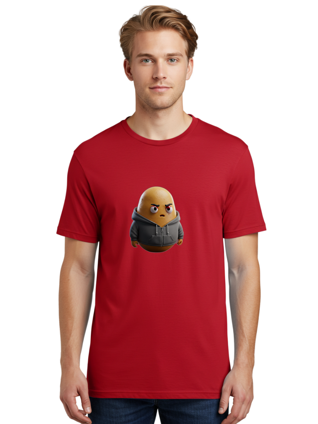 Egg-Wearing-Hoodie Men'S Graphic Tee, 100% Cotton, Comfortable Casual Summer Wear, Machine Washable, Vintage Camera, Old Camera, Antique Camera, Black Camera, Classic Photography, Photography Equipment, Nostalgic Device, Film Camera, Bak521