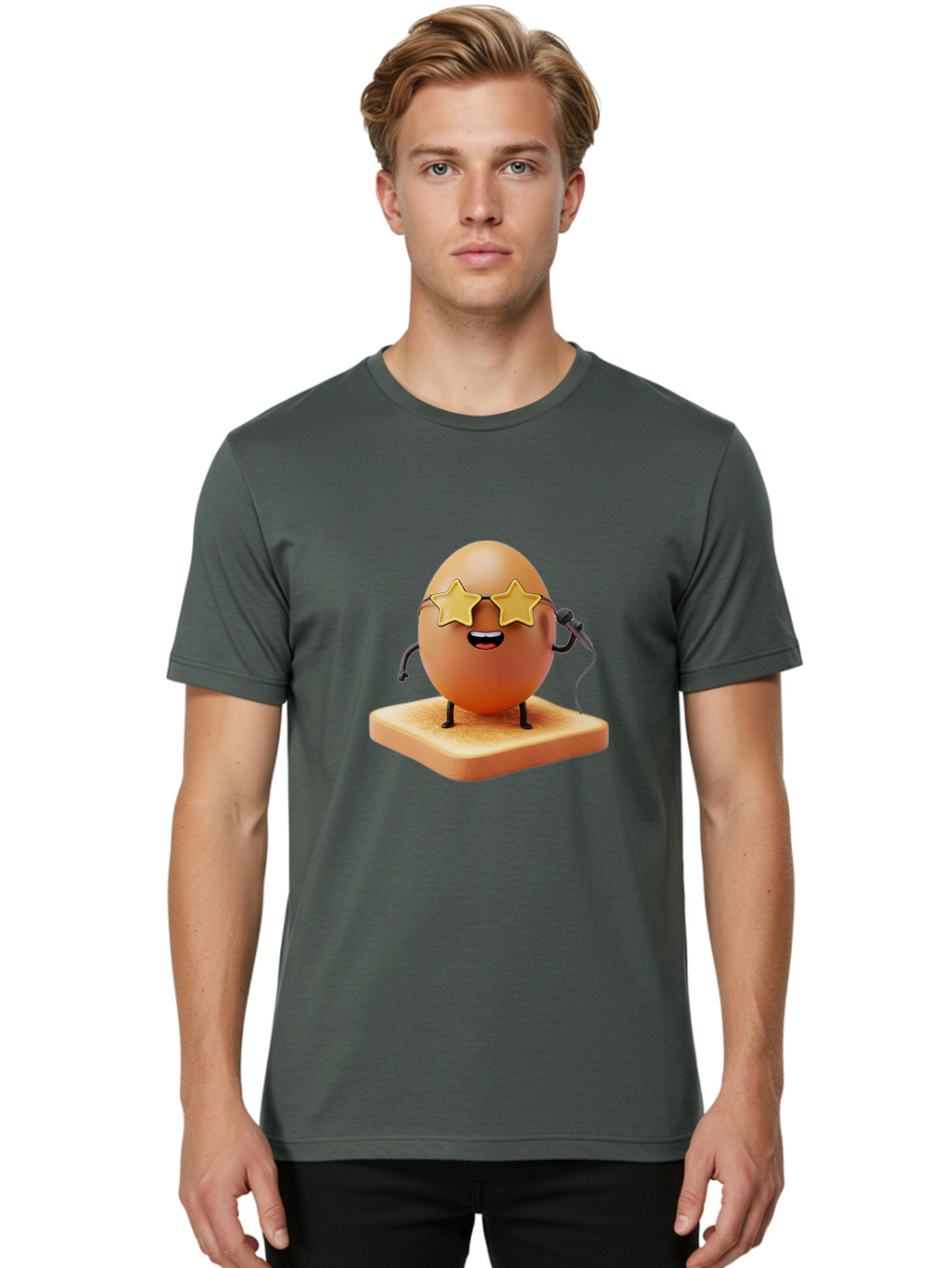 Eggstar Men'S Graphic Tee, 100% Cotton, Comfortable Casual Summer Wear, Machine Washable, Vintage Camera, Old Camera, Antique Camera, Black Camera, Classic Photography, Photography Equipment, Nostalgic Device, Film Camera, Camera Art Bak524