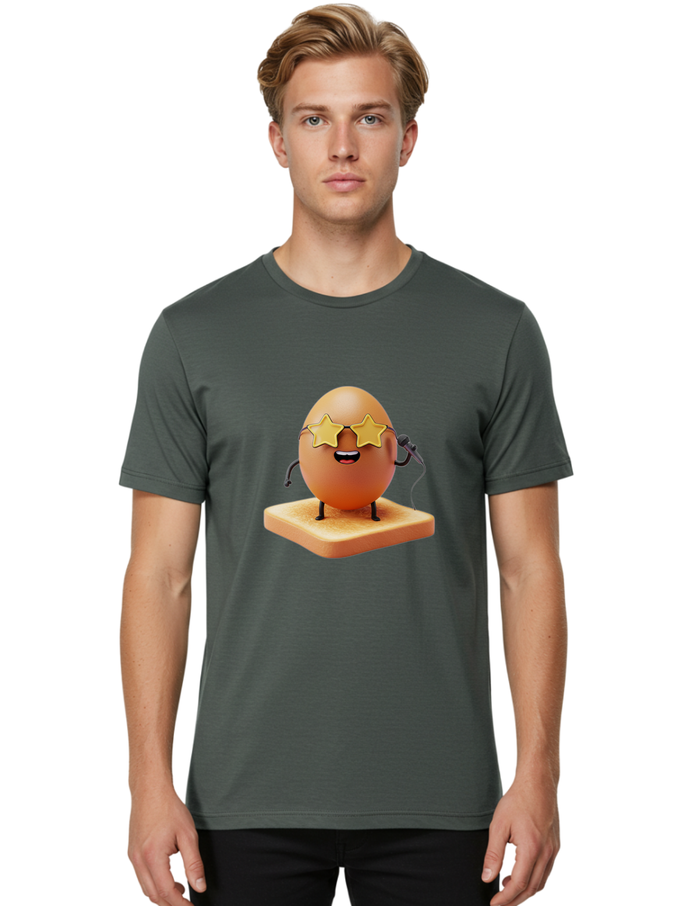 Eggstar Men'S Graphic Tee, 100% Cotton, Comfortable Casual Summer Wear, Machine Washable, Vintage Camera, Old Camera, Antique Camera, Black Camera, Classic Photography, Photography Equipment, Nostalgic Device, Film Camera, Camera Art Bak524