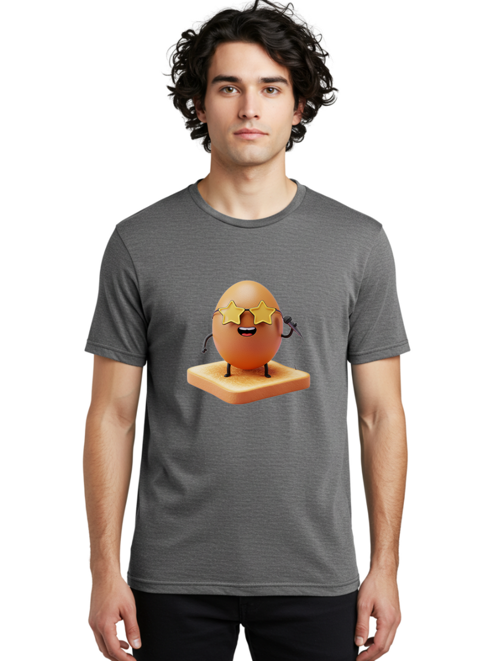 Eggstar Men'S Graphic Tee, 100% Cotton, Comfortable Casual Summer Wear, Machine Washable, Vintage Camera, Old Camera, Antique Camera, Black Camera, Classic Photography, Photography Equipment, Nostalgic Device, Film Camera, Camera Art Bak524