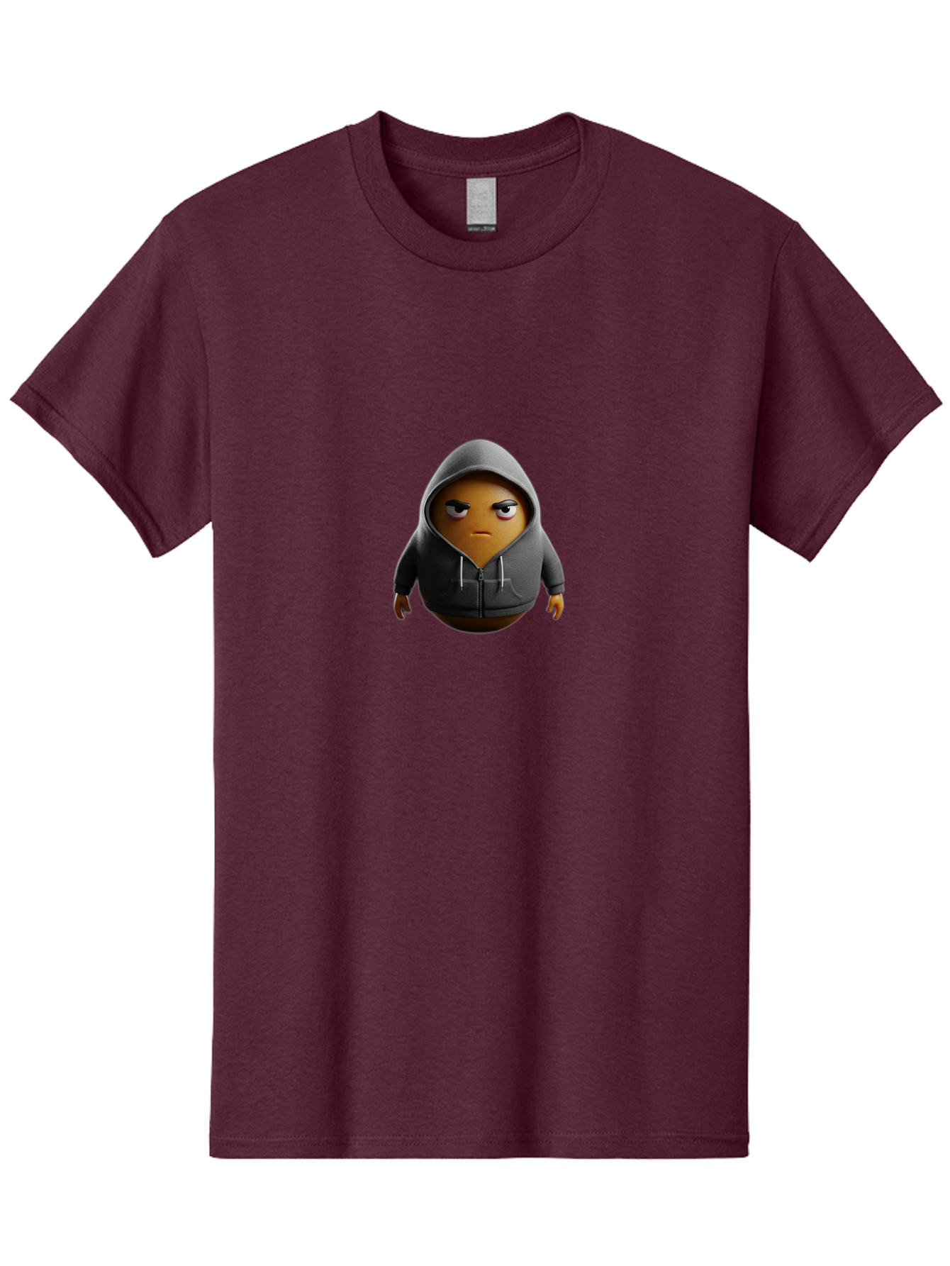 Emoji-Face-In-Hoodie Men'S Graphic Tee, 100% Cotton, Comfortable Casual Summer Wear, Machine Washable, Vintage Camera, Old Camera, Antique Camera, Black Camera, Classic Photography, Photography Equipment, Nostalgic Device, Film Camera, Bak526