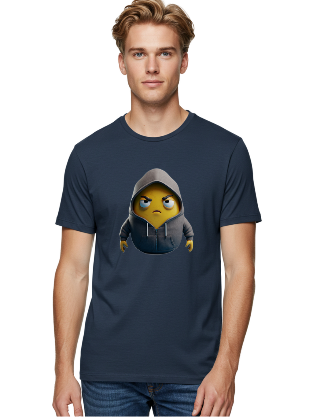 Emoji-Hoodie Men'S Graphic Tee, 100% Cotton, Comfortable Casual Summer Wear, Machine Washable, Vintage Camera, Old Camera, Antique Camera, Black Camera, Classic Photography, Photography Equipment, Nostalgic Device, Film Camera, Camera Art Bak528