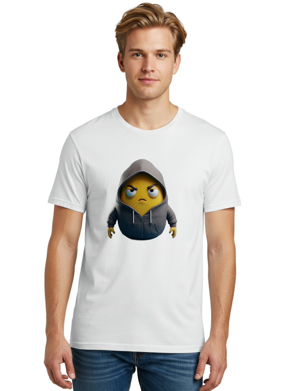 Emoji-Hoodie Men'S Graphic Tee, 100% Cotton, Comfortable Casual Summer Wear, Machine Washable, Vintage Camera, Old Camera, Antique Camera, Black Camera, Classic Photography, Photography Equipment, Nostalgic Device, Film Camera, Camera Art Bak528