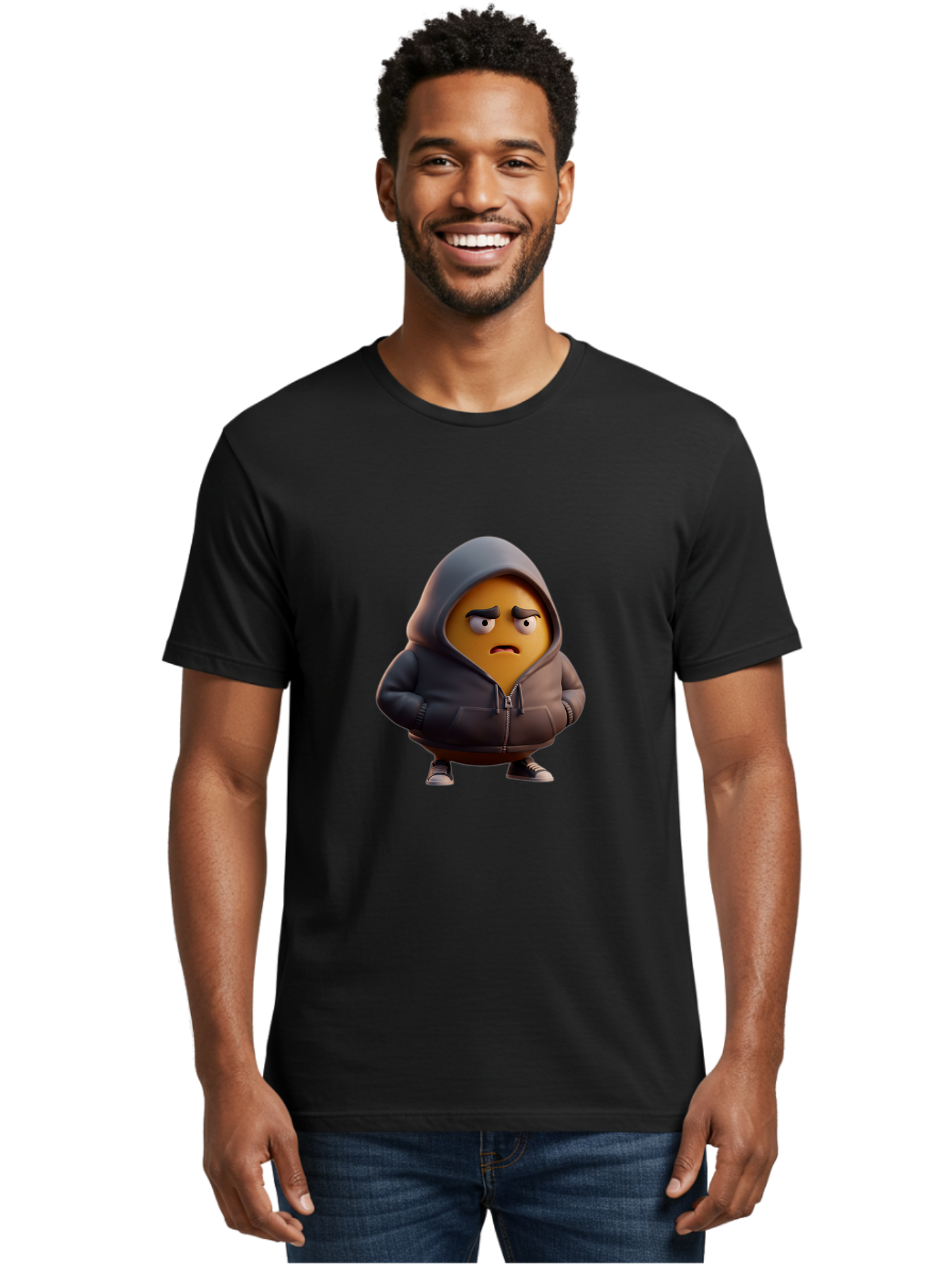 Emoji Men'S Graphic Tee, 100% Cotton, Comfortable Casual Summer Wear, Machine Washable, Vintage Camera, Old Camera, Antique Camera, Black Camera, Classic Photography, Photography Equipment, Nostalgic Device, Film Camera, Camera Art Bak529